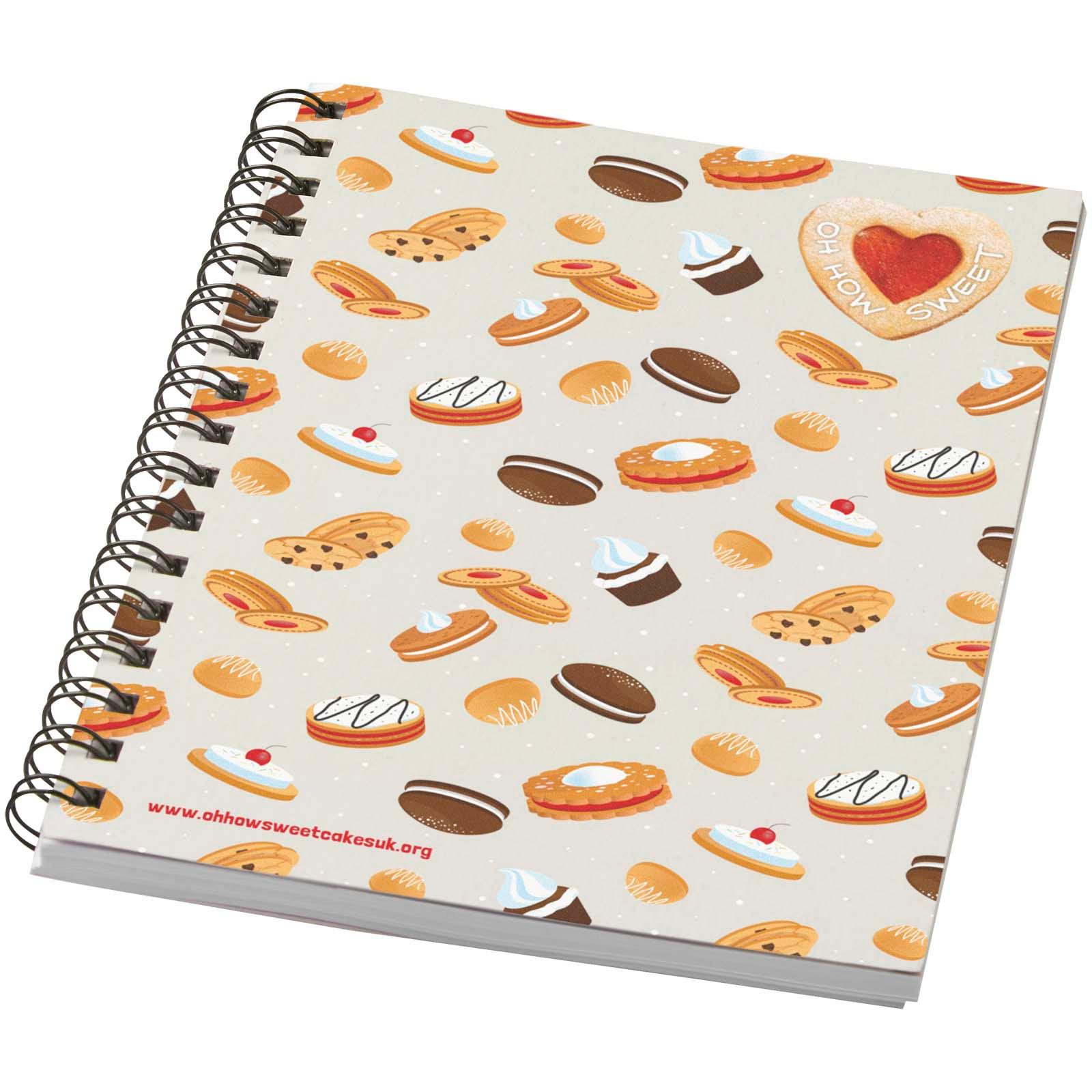 Carnet de notes à spirales Desk-Mate ® A6 coloré