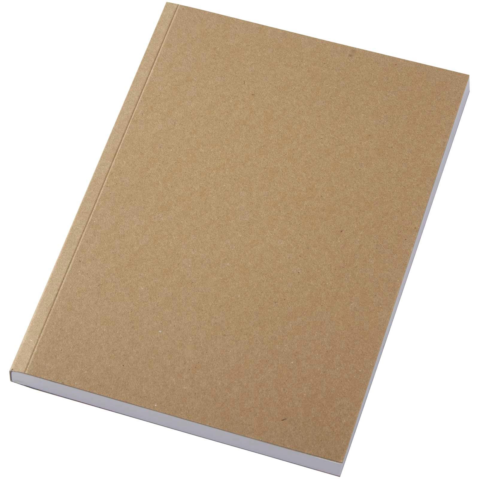 Cahier kraft Novella Austen A5 recyclé à couverture souple de 100 feuilles