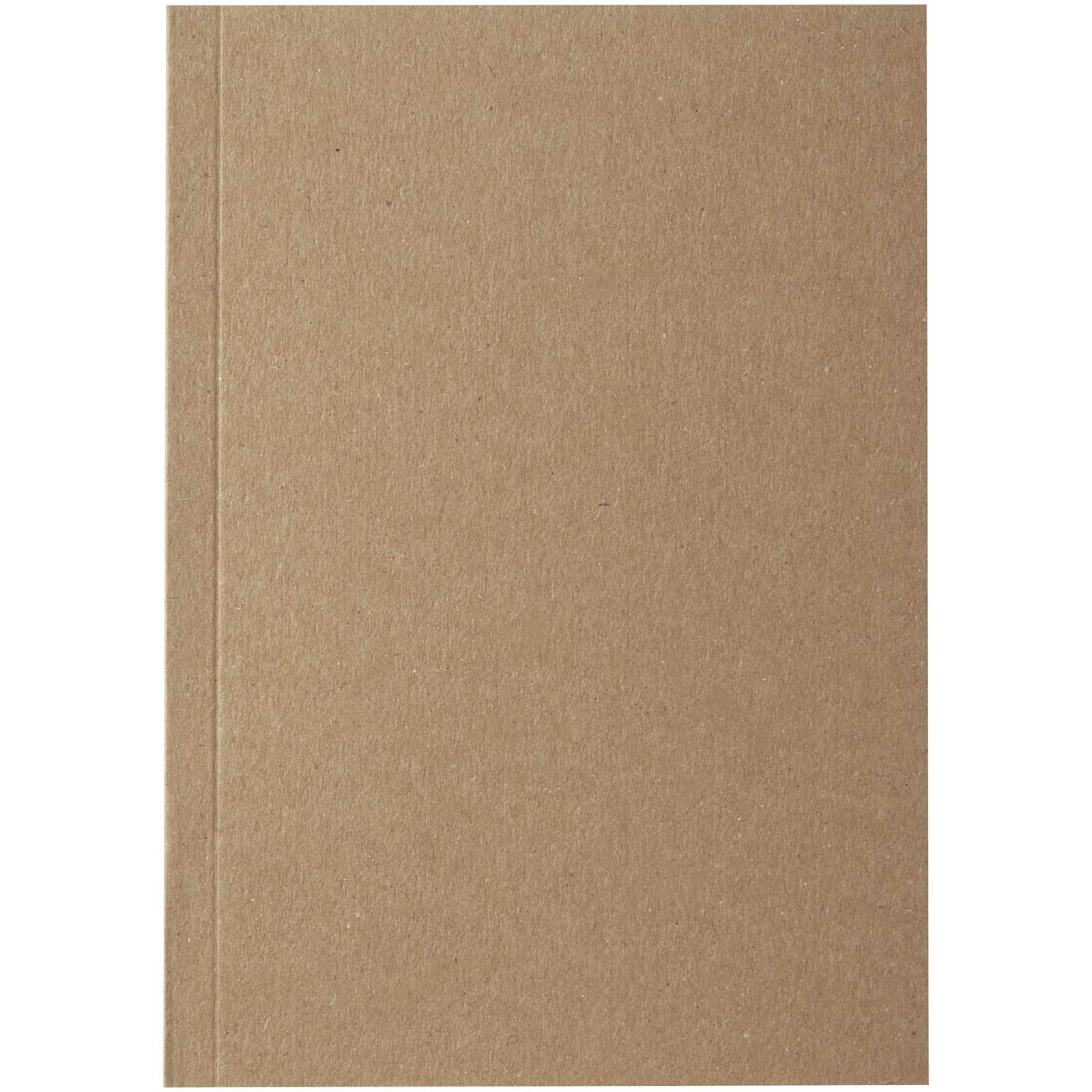 Carnet A6 à couverture souple recyclée en kraft Novella Austen avec 100 feuilles
