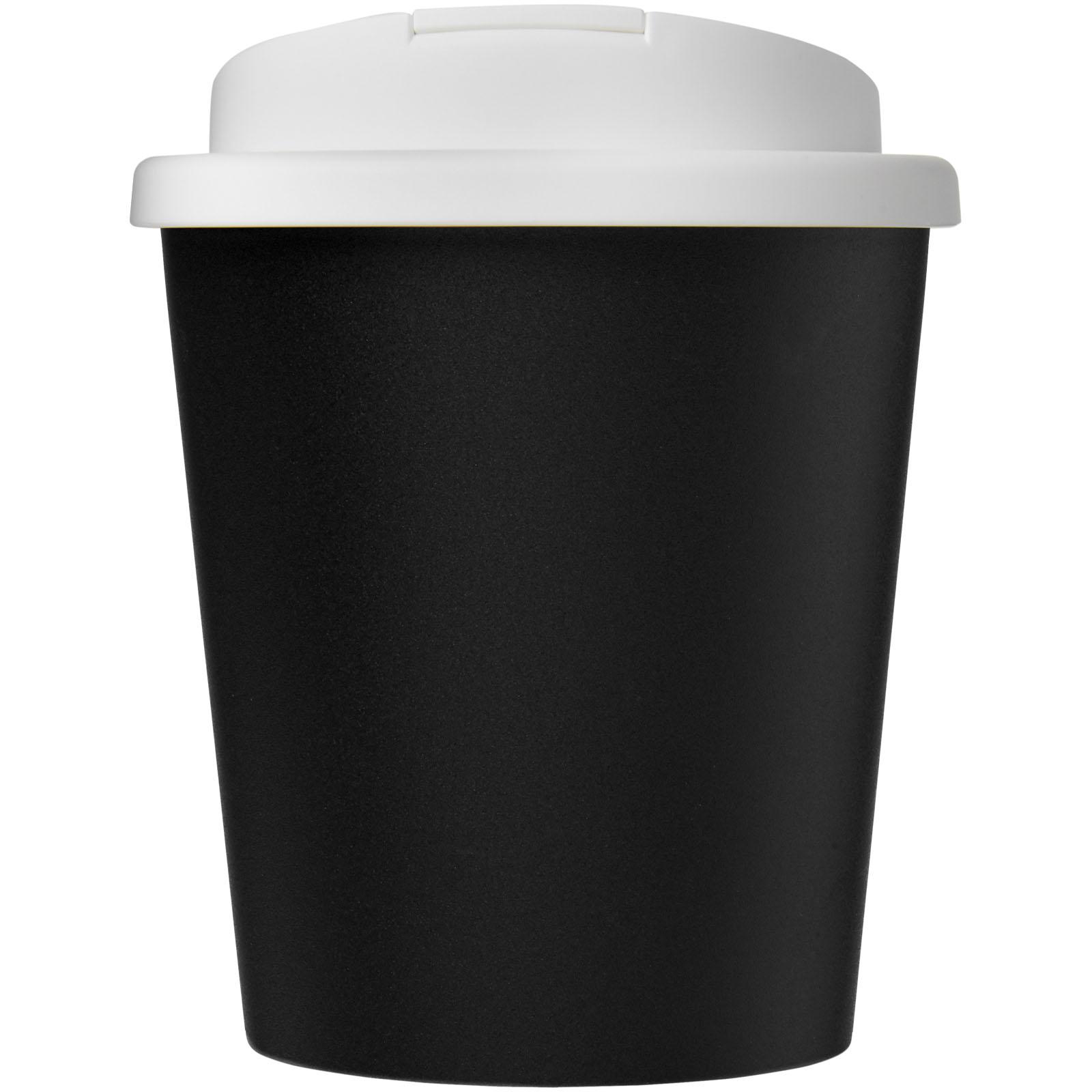 Gobelet recyclé Americano® Espresso Eco de 250 ml avec couvercle anti-déversement 