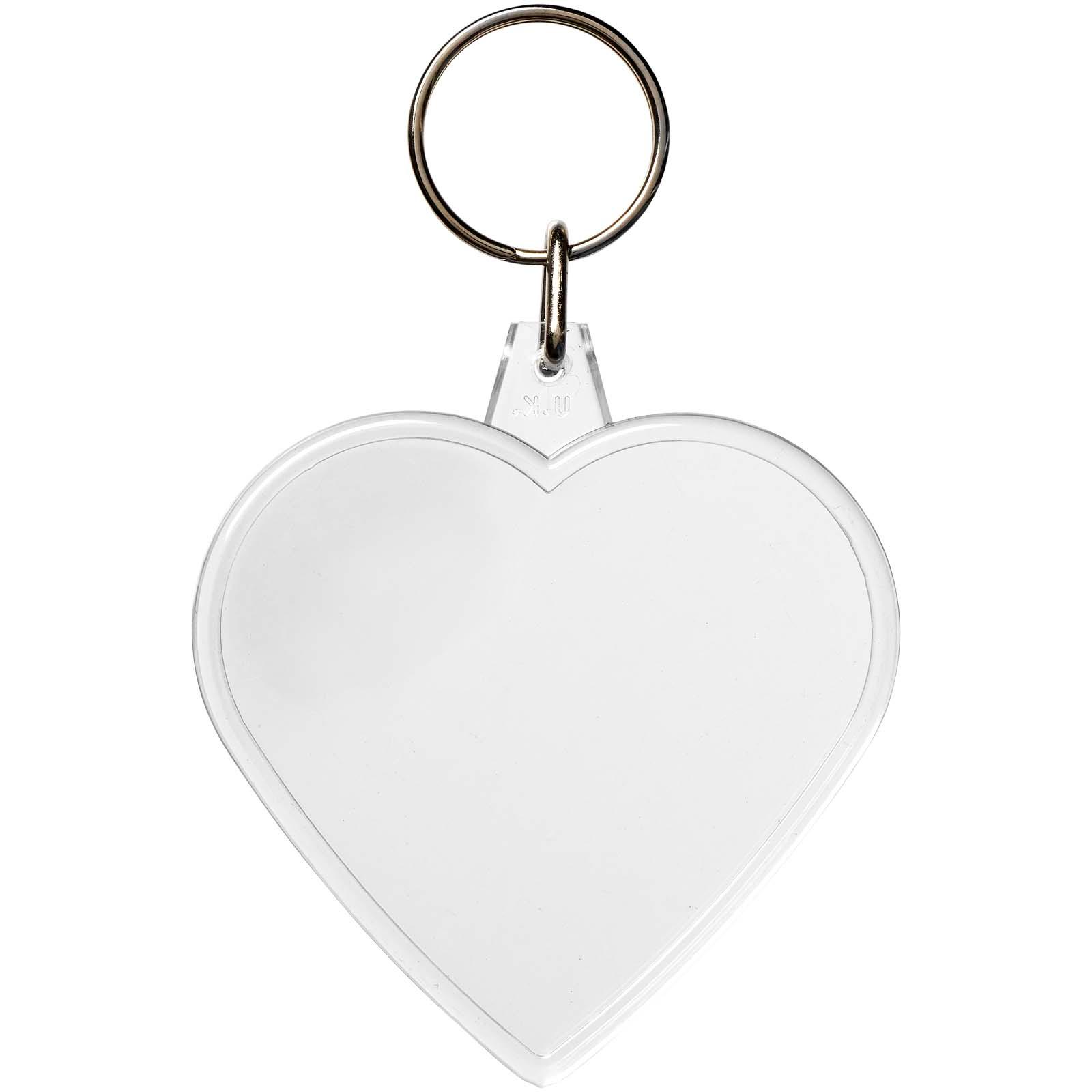 Porte-clés en forme de coeur Combo