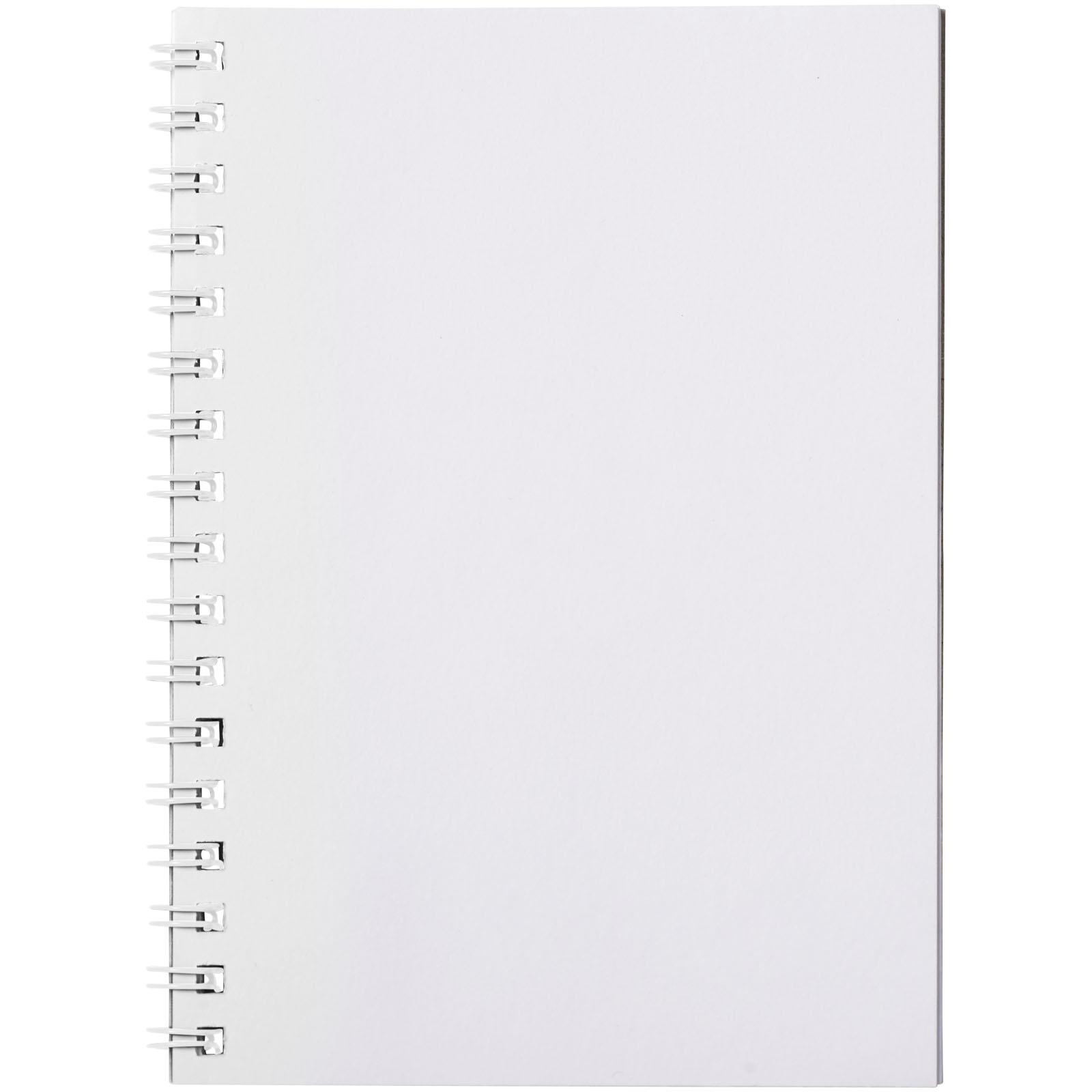 Cahier Desk-Mate® A6 à spirales avec couverture polypropylène