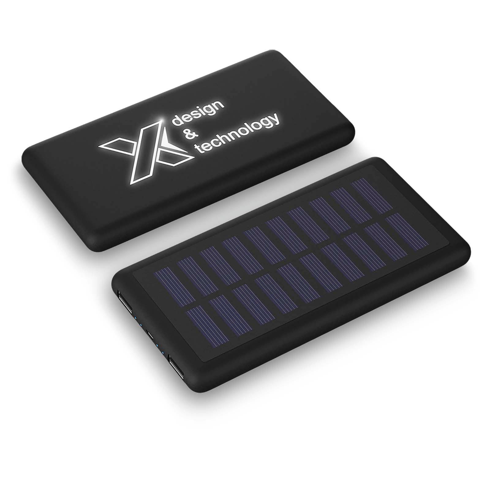 Batterie de secours solaire et lumineuse 8000 mAh SCX.design P30