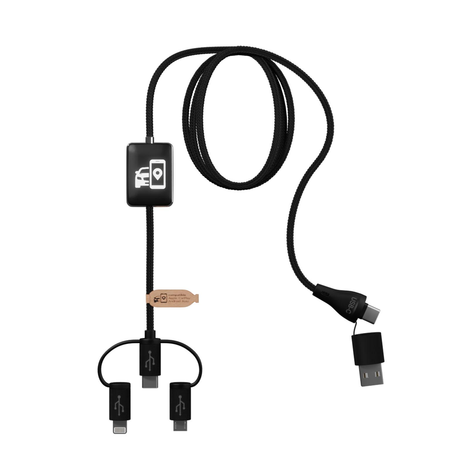 Câble de chargement 5-en-1 SCX.design C48 CarPlay