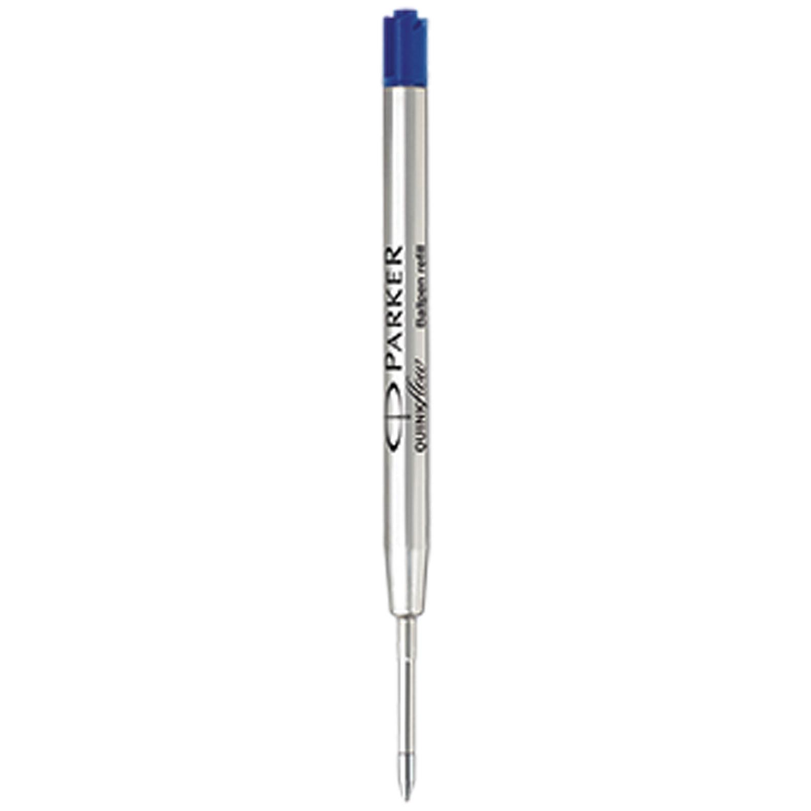 Cartouche pour stylo bille Quinkflow Parker (encre bleue)