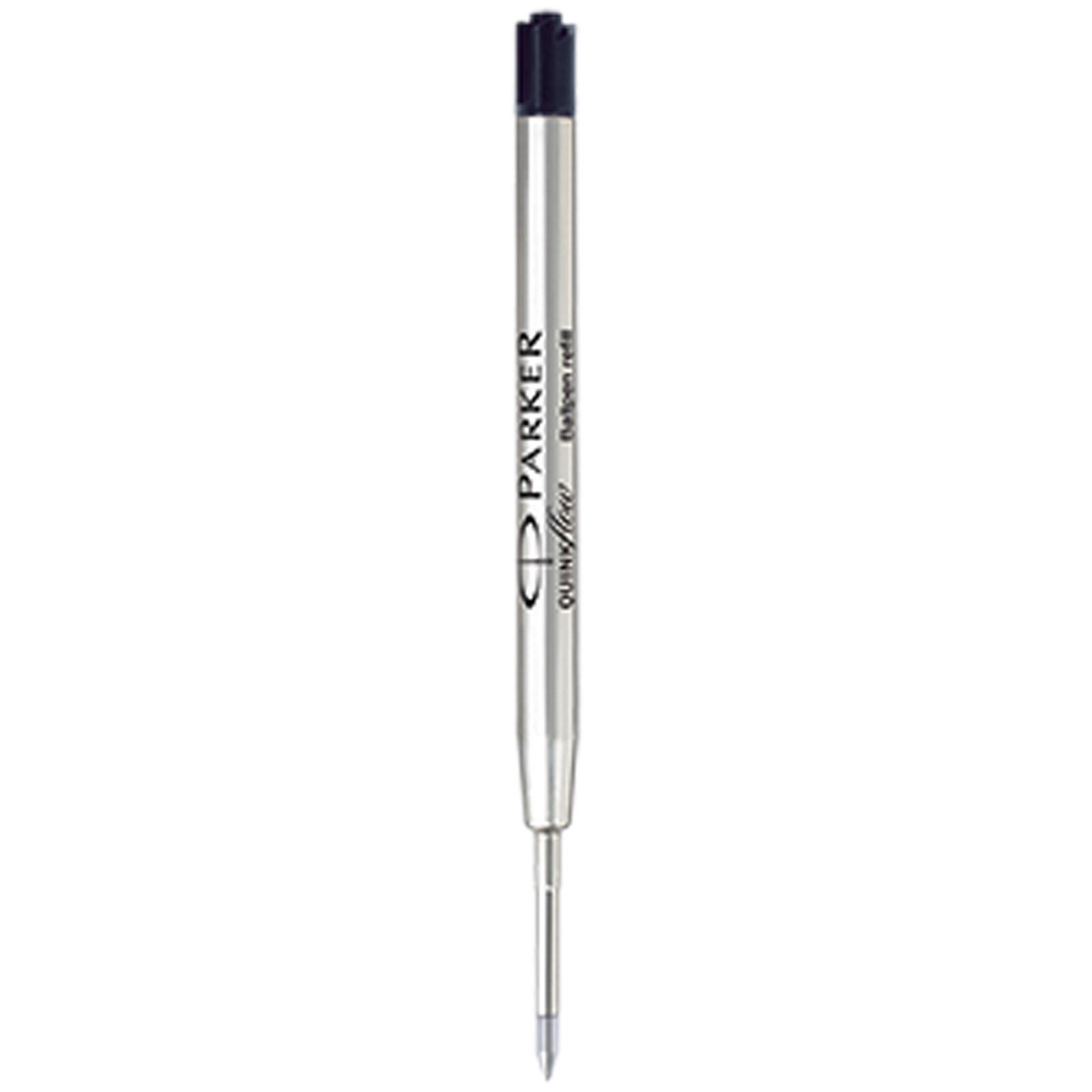 Cartouche pour stylo bille Quinkflow Parker (encre noire)