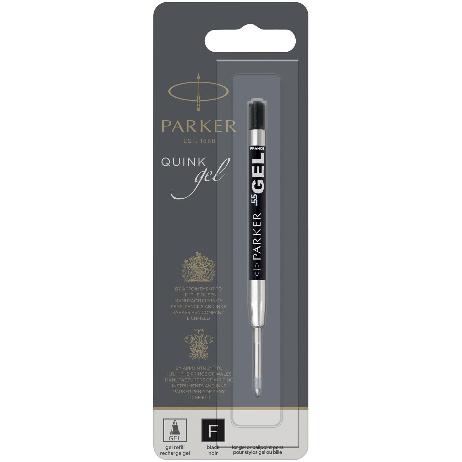 Cartouche pour stylo bille écriture Gel Parker (encre noire)