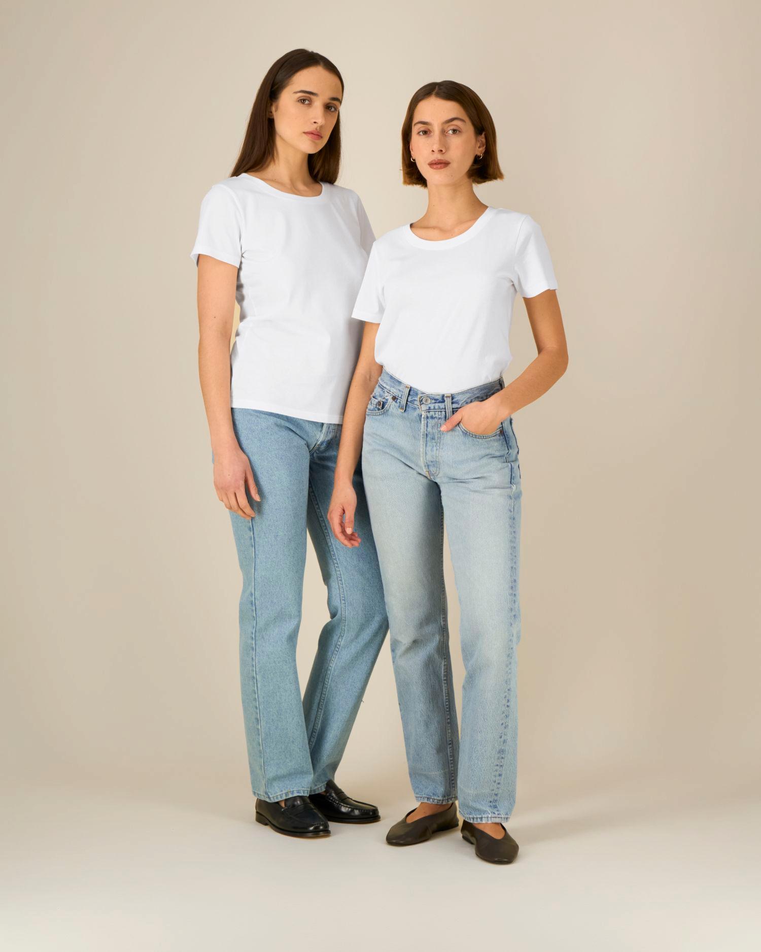 Le t-shirt femme coupe Fitted