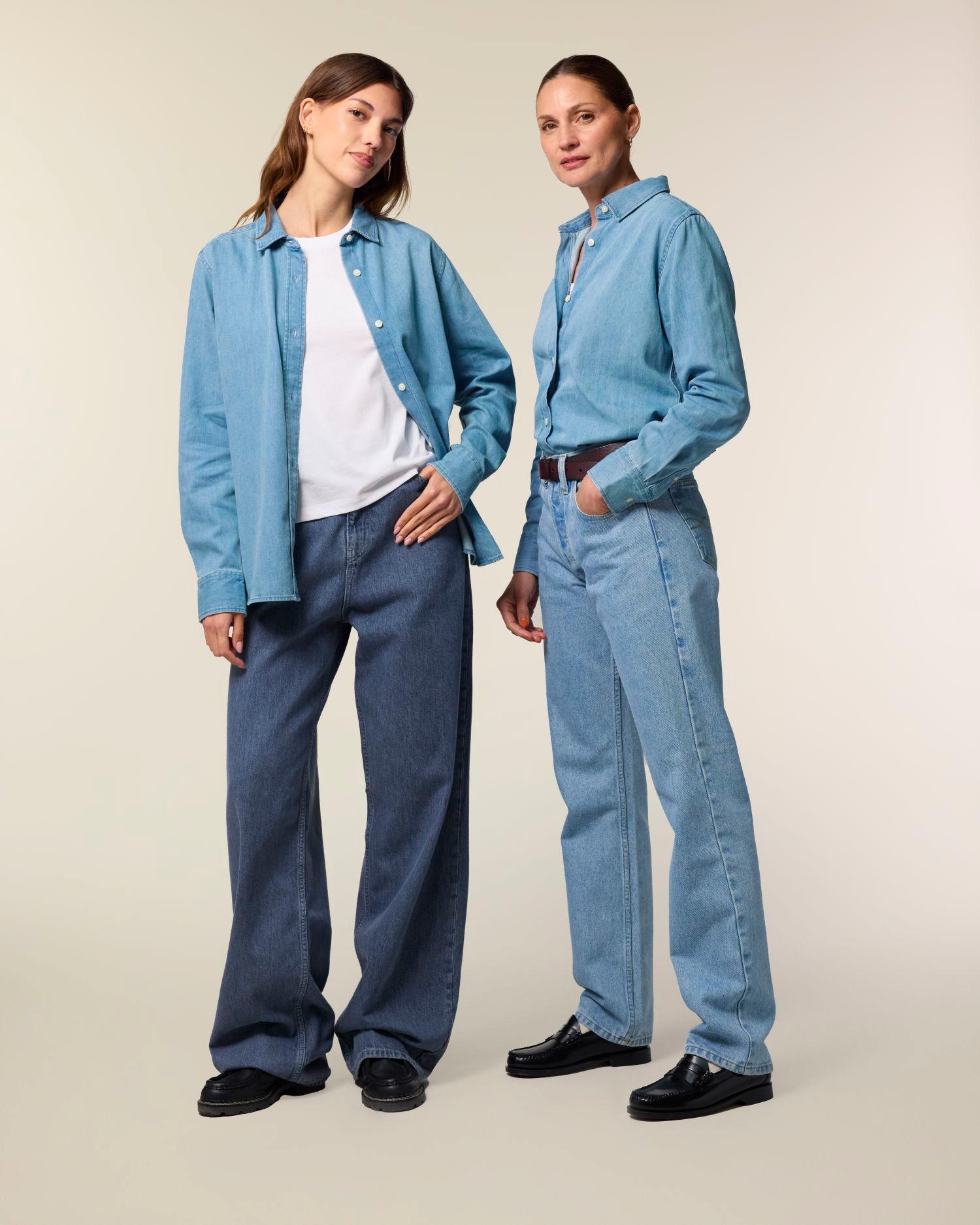 La chemise femme en jean