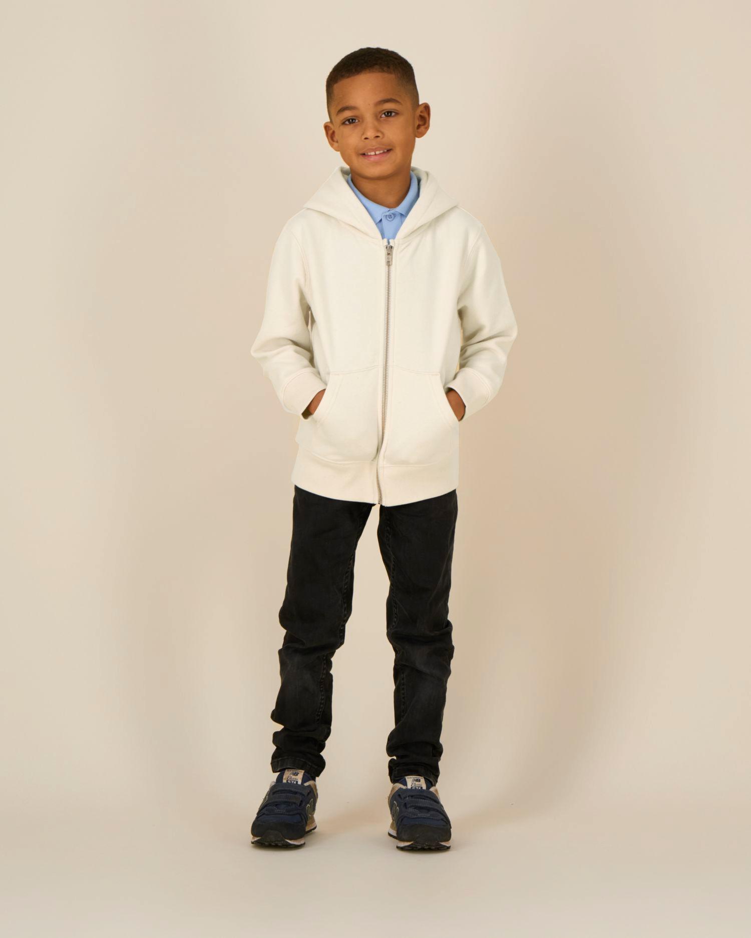 Le sweat à capuche zippé enfant Iconic