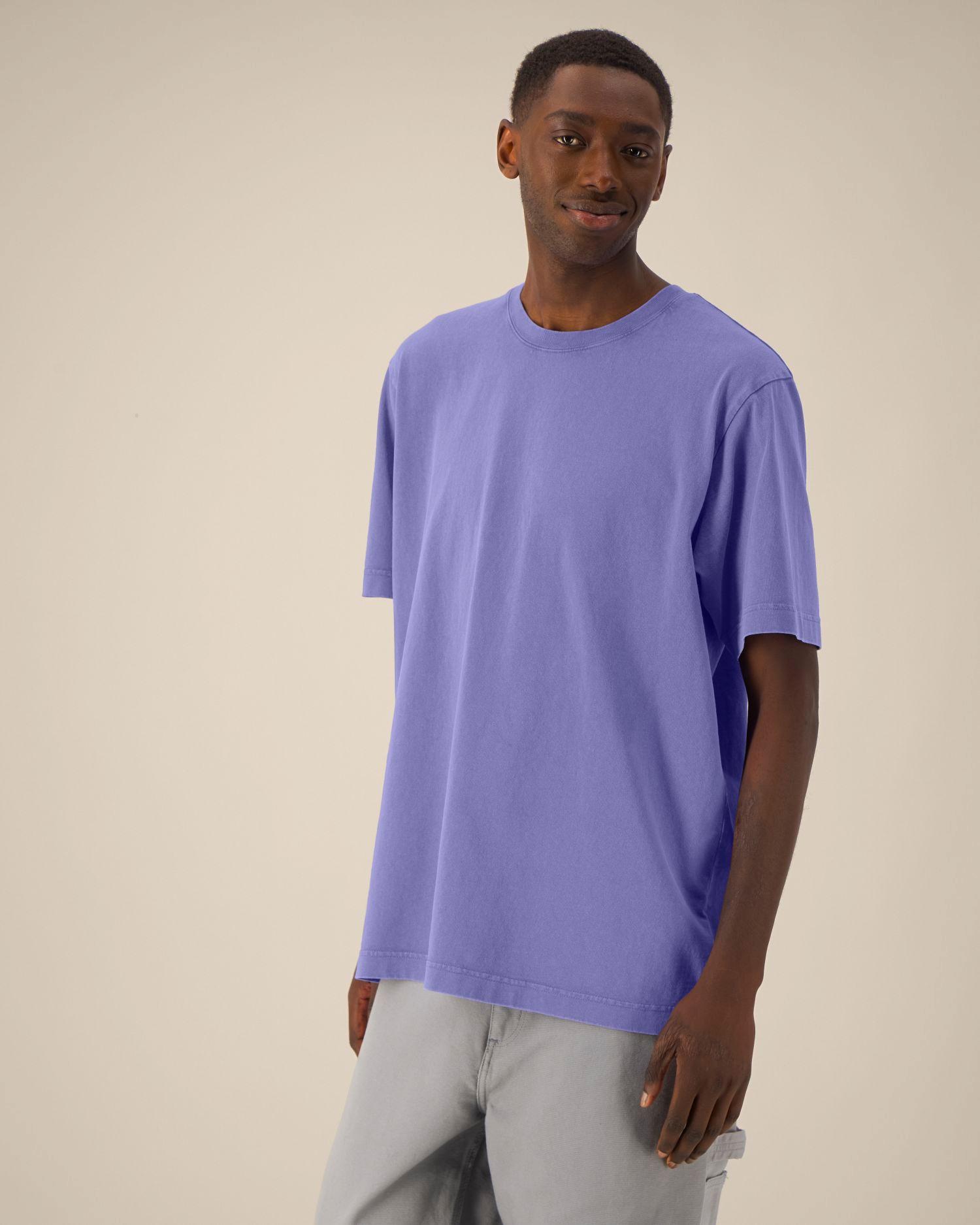 Le t-shirt unisexe épais Garment-dyed