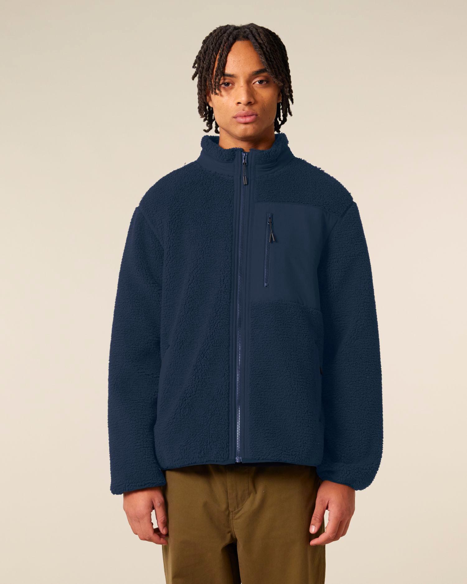 La veste sherpa unisexe coupe Relaxed