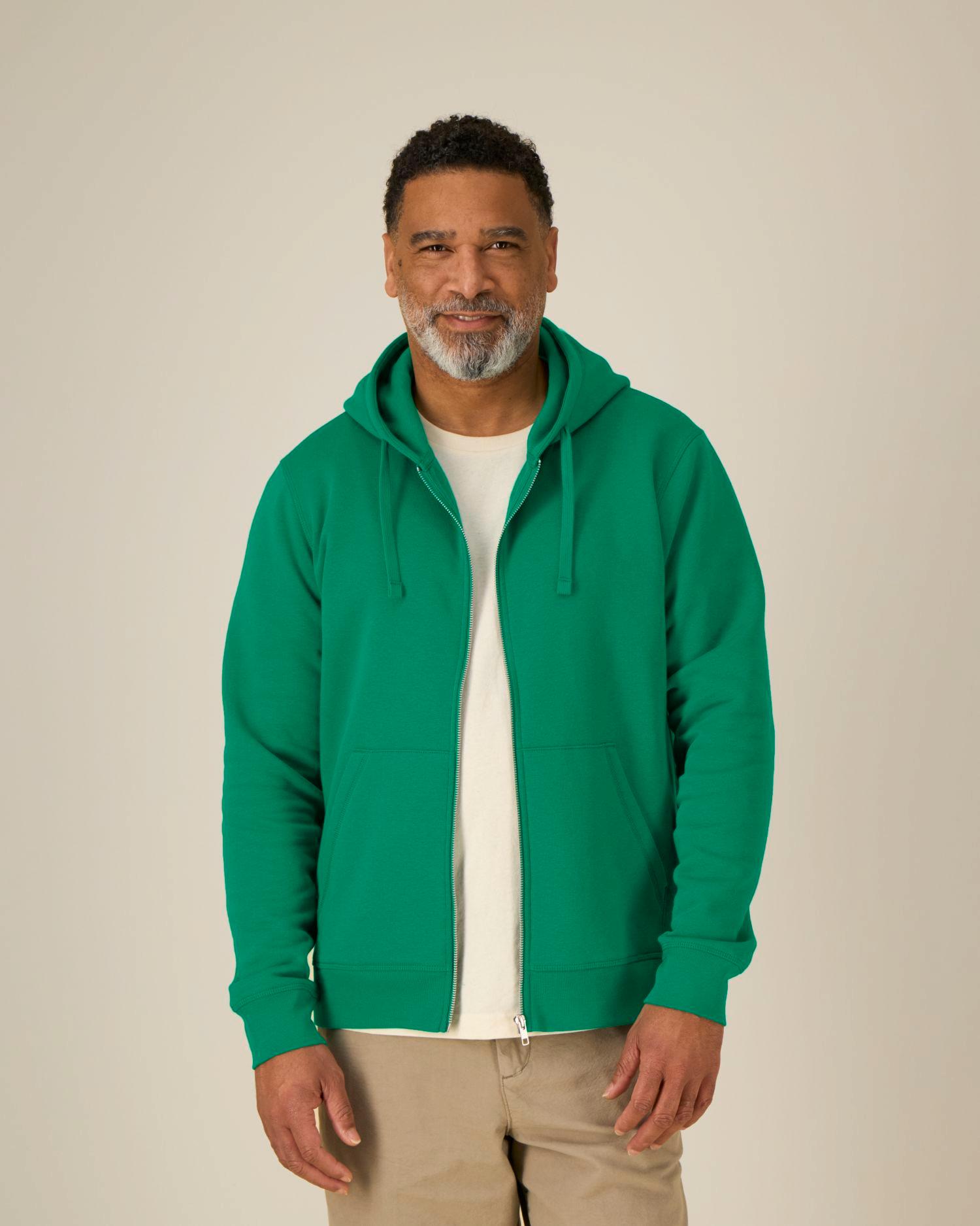 Le sweat à capuche zippé unisexe