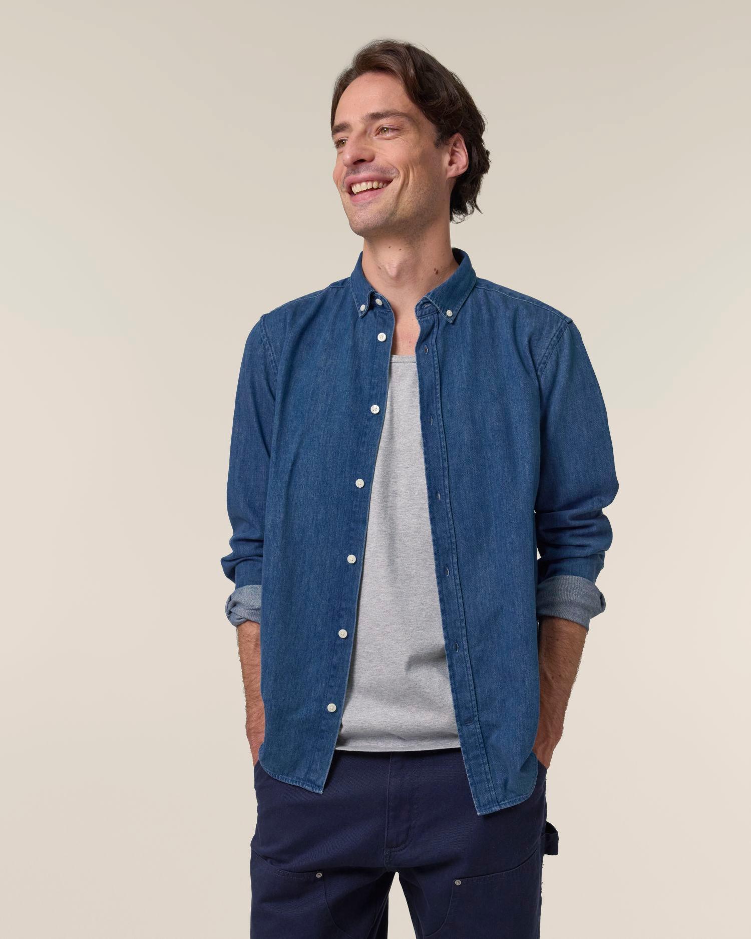 La chemise homme en jean