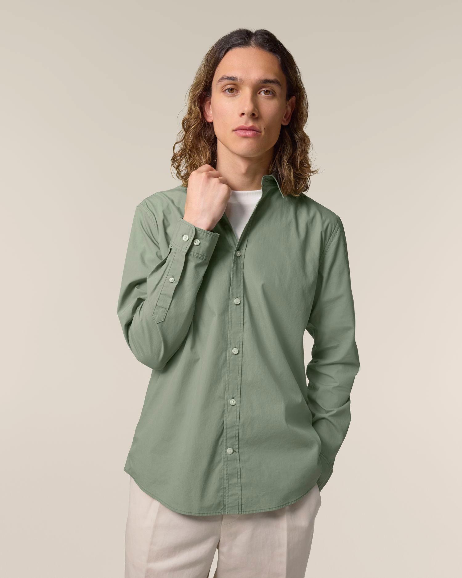 La chemise homme en popeline