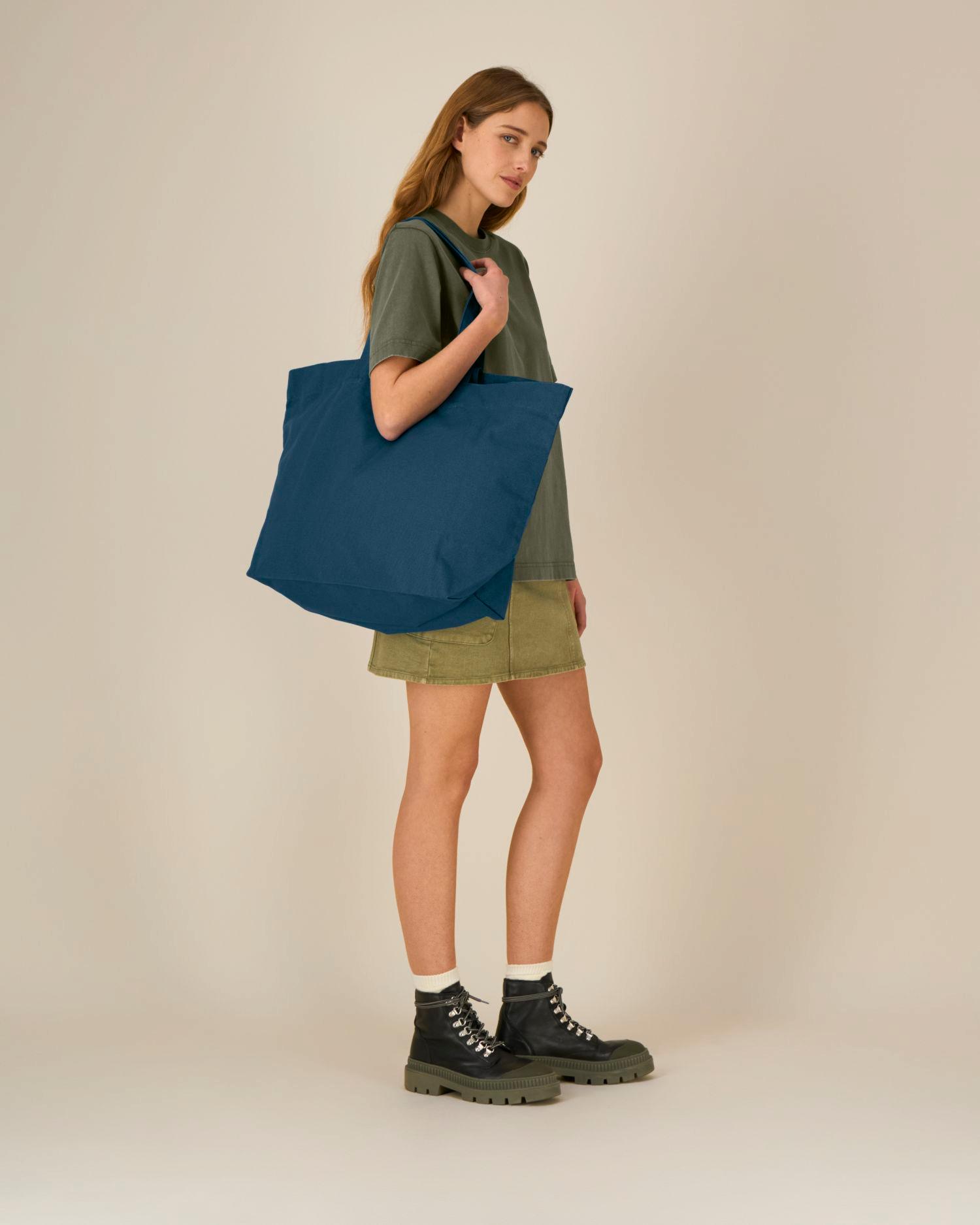 Le shopper tissé épais