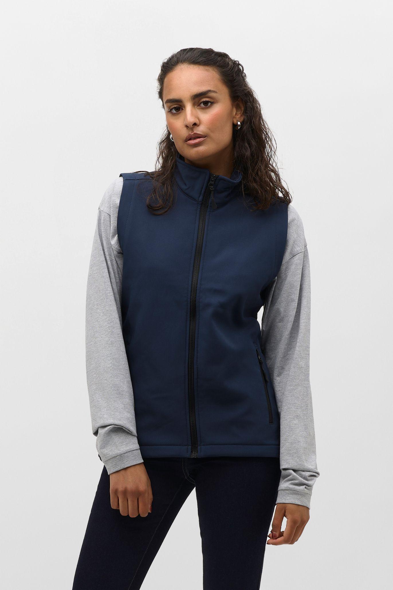 SOFTSHELL FEMME SANS MANCHE