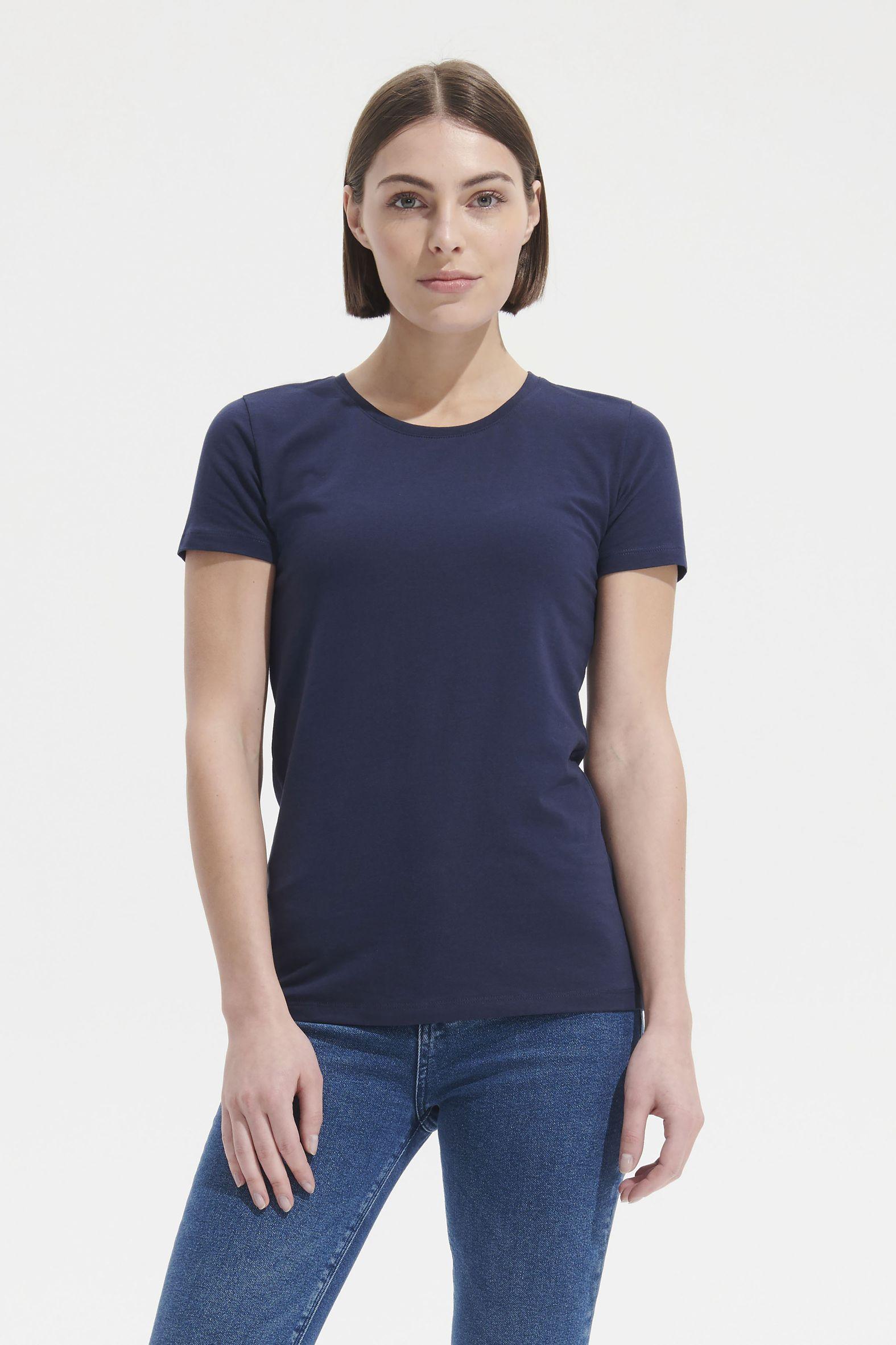 TEE-SHIRT COL ROND FEMME