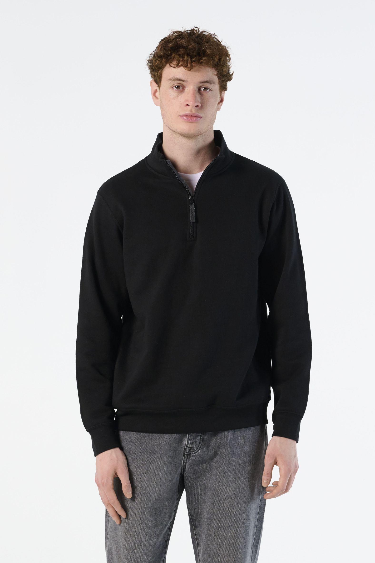 SWEAT-SHIRT HOMME COL CAMIONNEUR