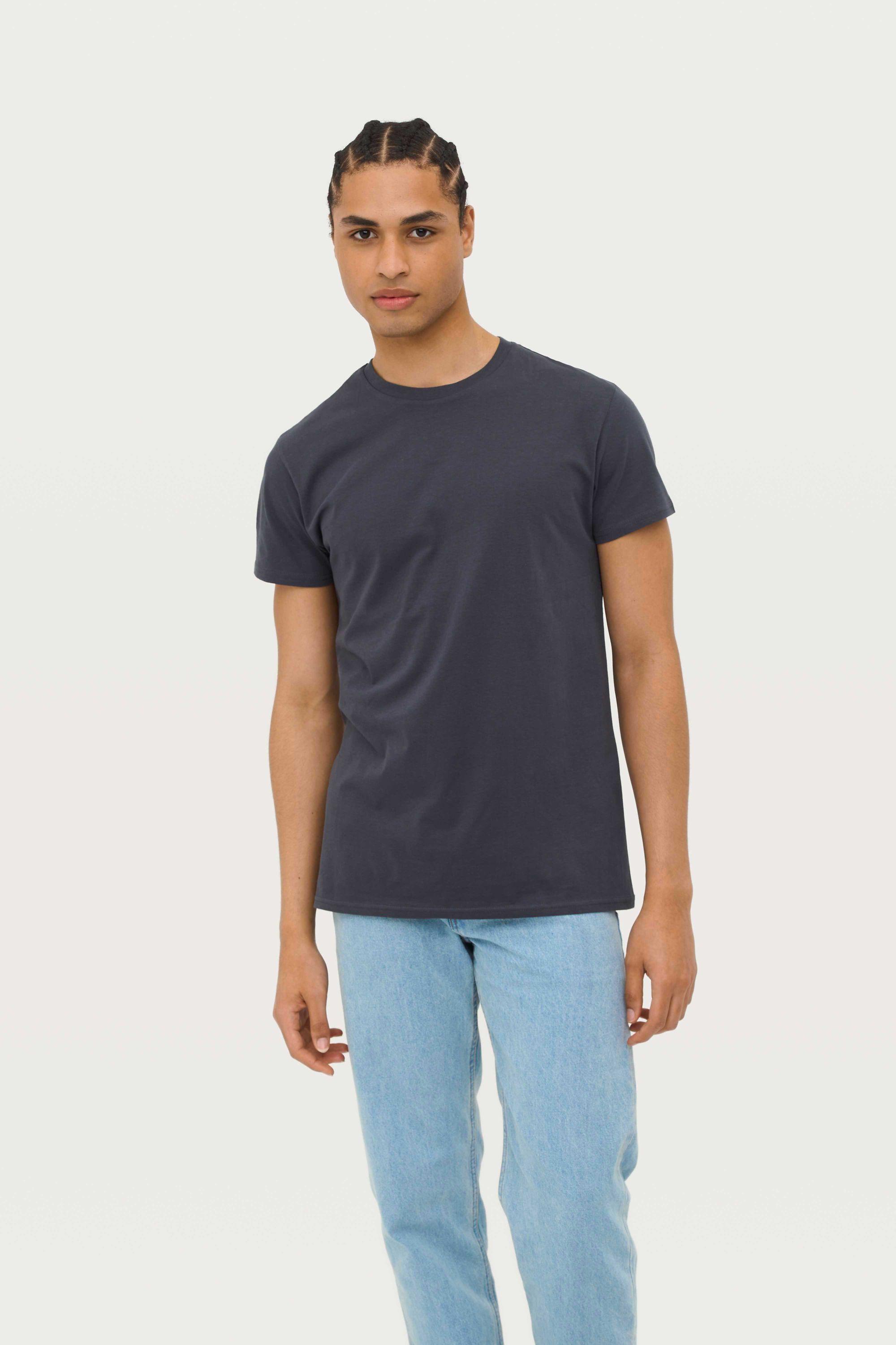 TEE-SHIRT HOMME JERSEY COL ROND AJUSTÉ