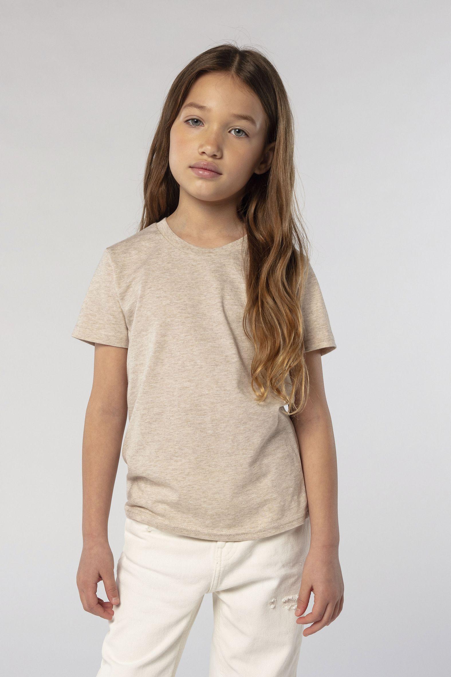 TEE-SHIRT ENFANT JERSEY COL ROND AJUSTÉ