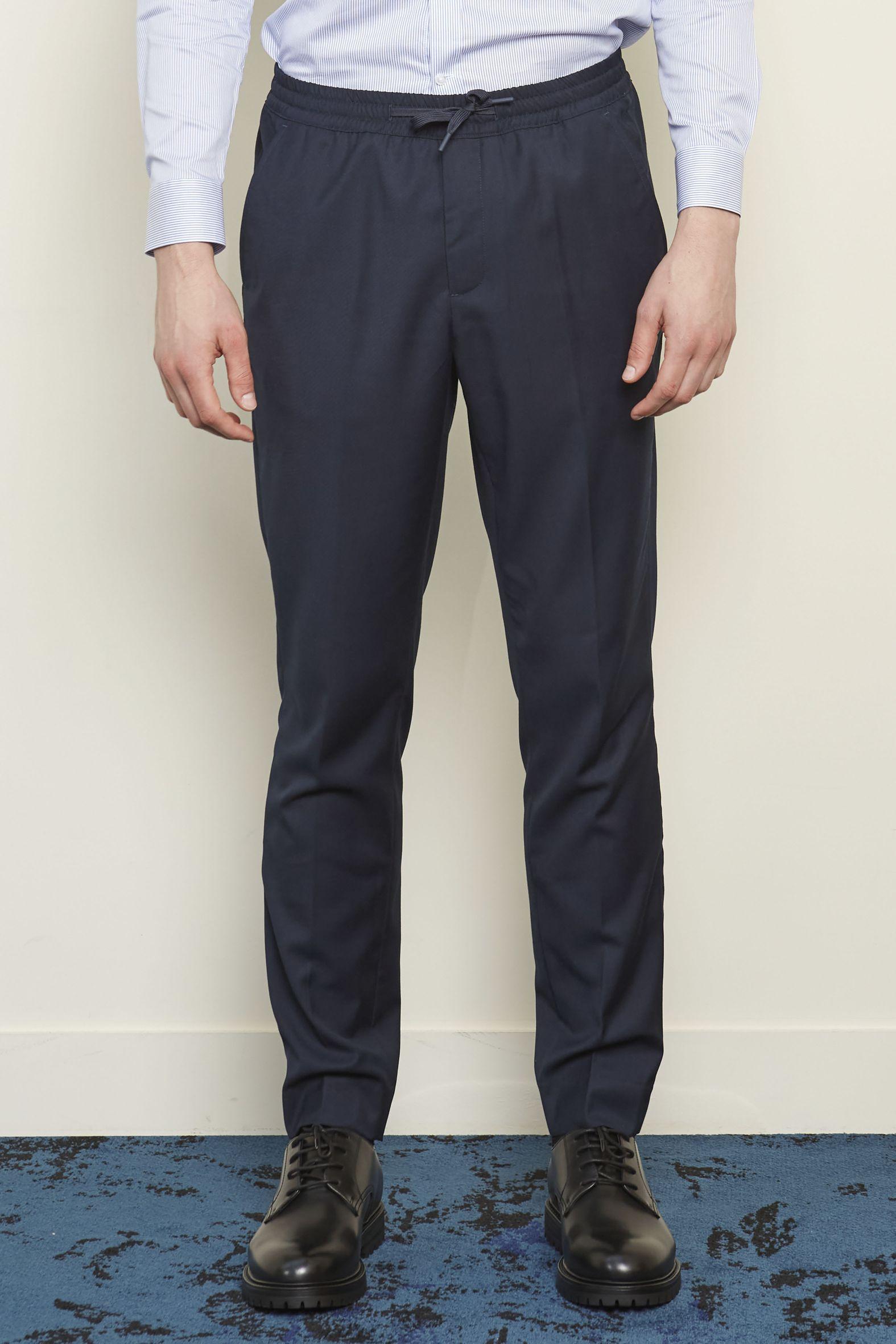 PANTALON DE COSTUME TAILLE ÉLASTIQUÉE HOMME