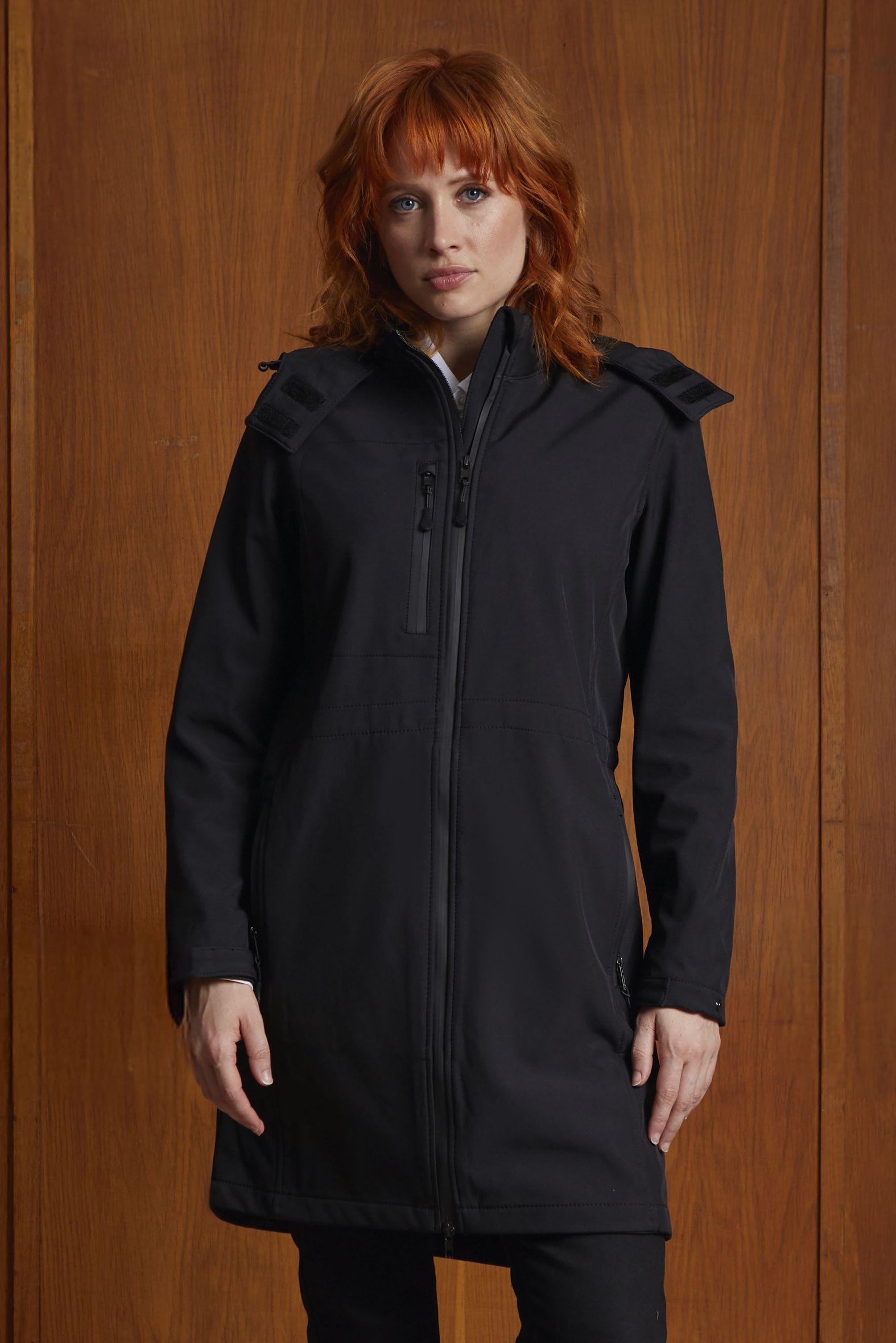 MANTEAU LONG SOFTSHELL FEMME