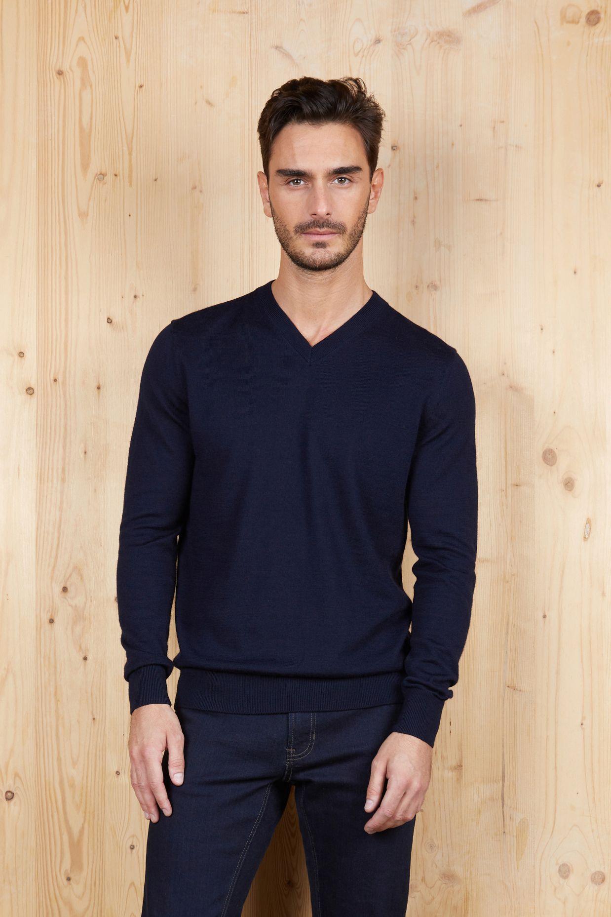 PULL COL V HOMME