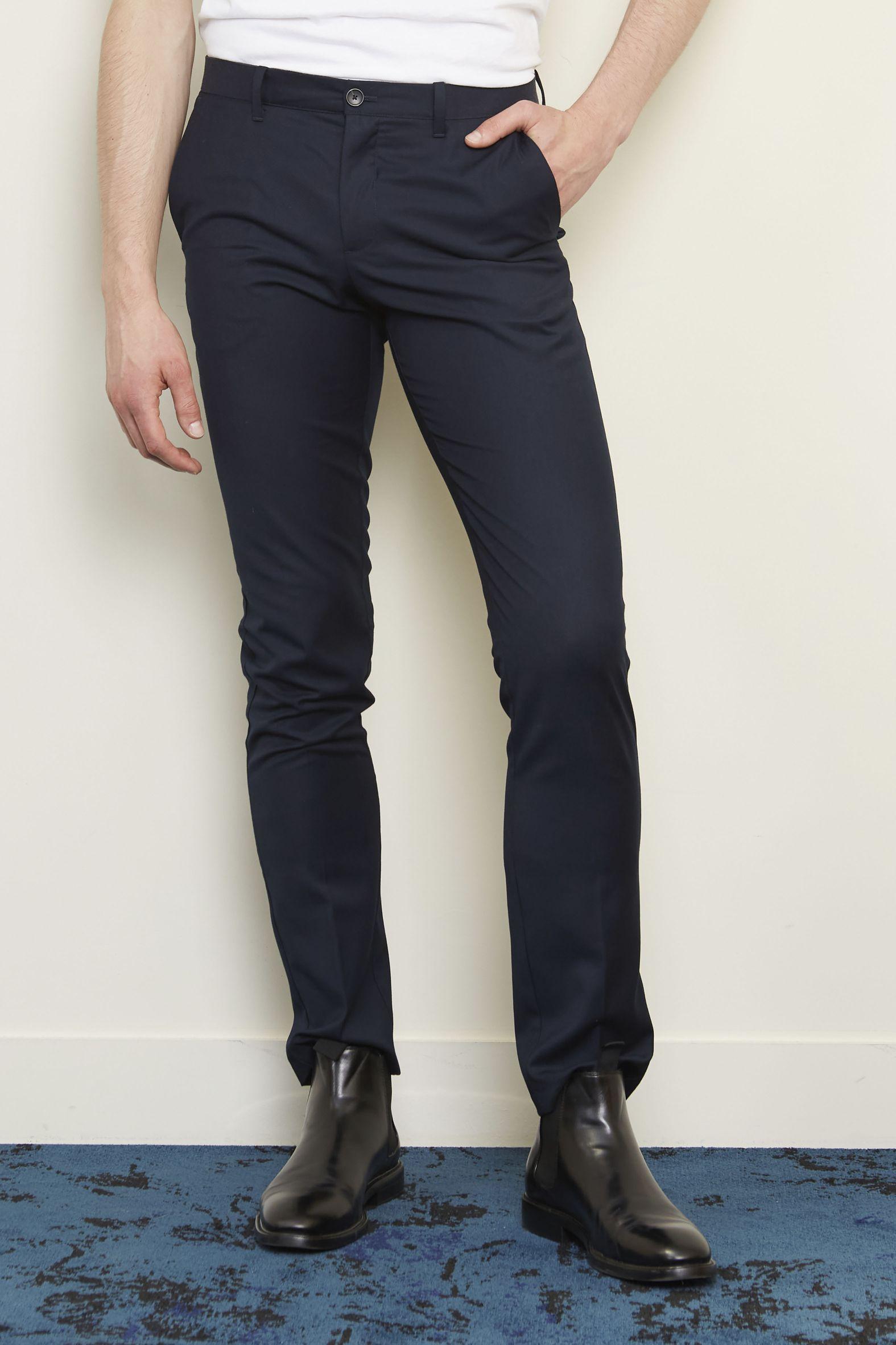 PANTALON DE COSTUME TAILLE ÉLASTIQUÉE HOMME