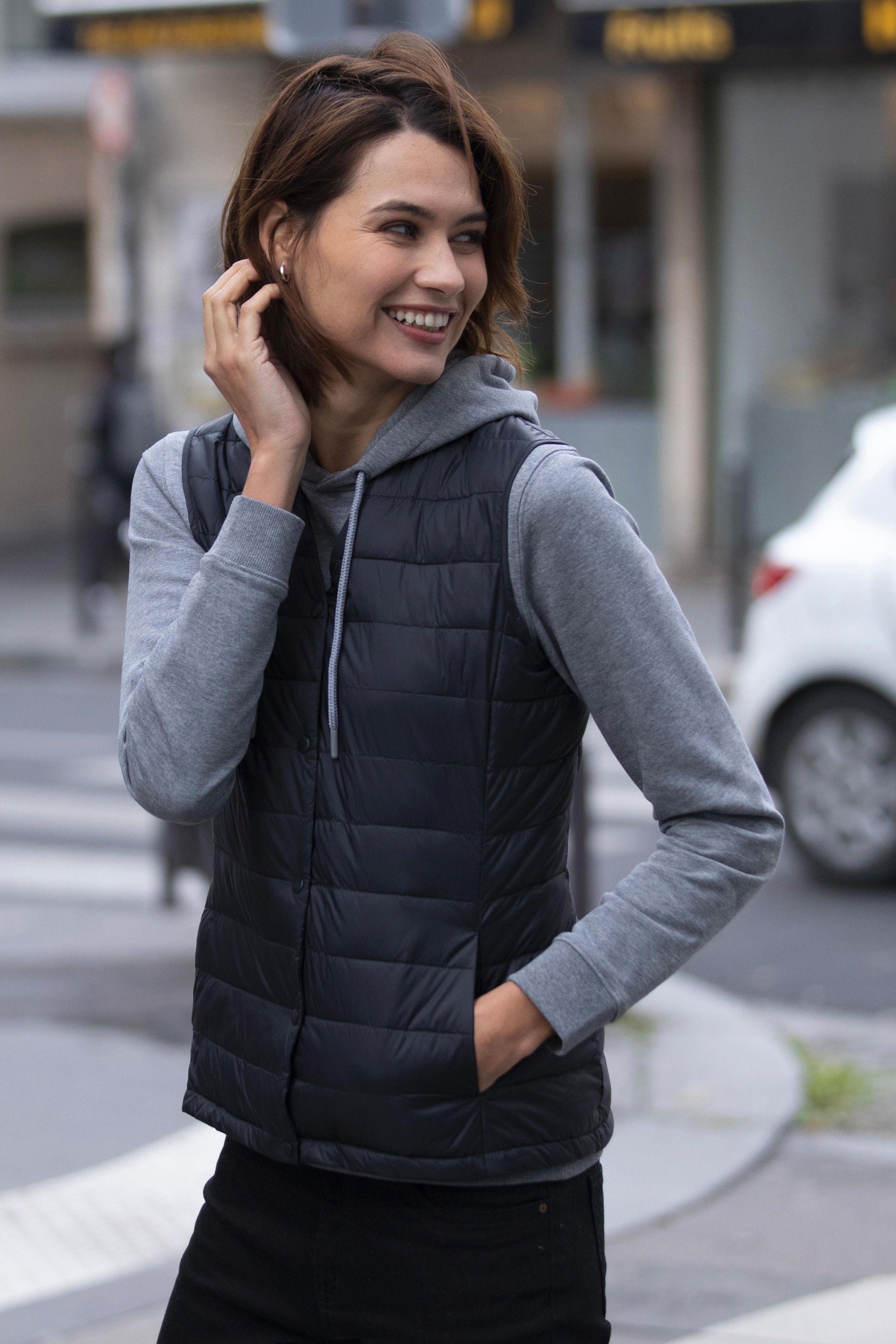 DOUDOUNE LÉGÈRE SANS MANCHE FEMME