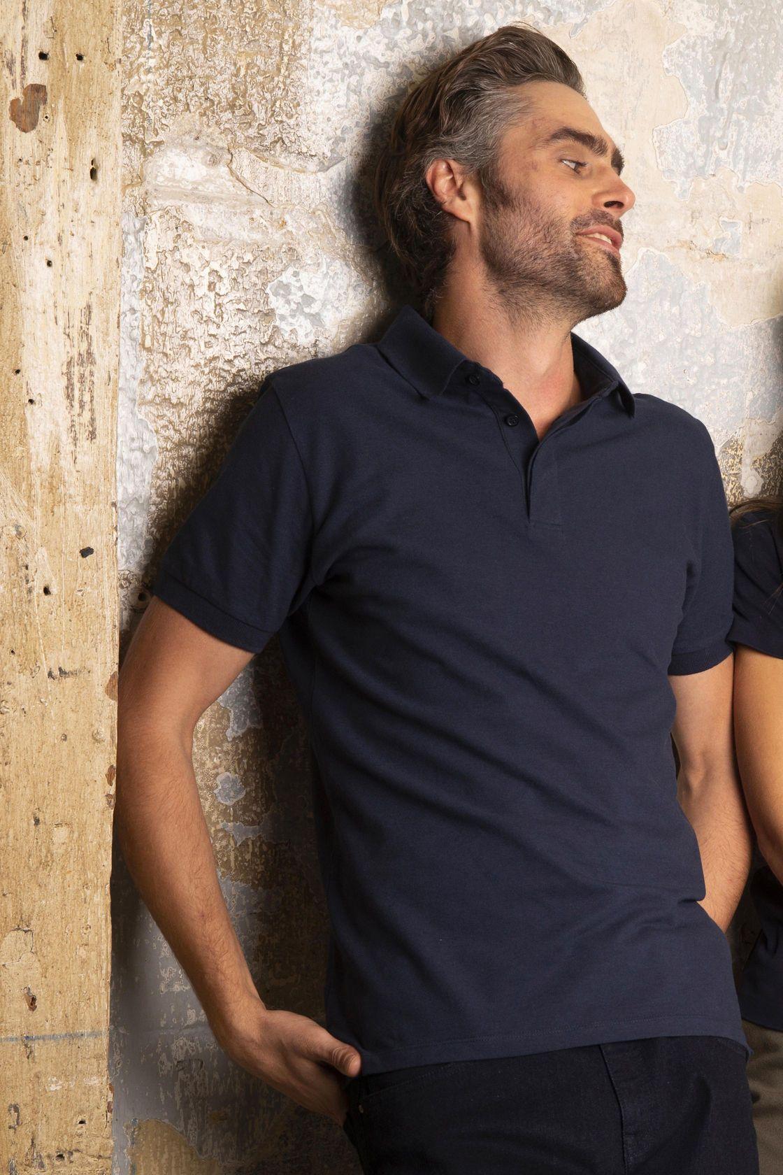POLO PIQUÉ PATTE CACHÉE HOMME