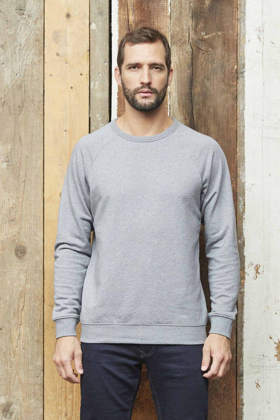 SWEAT-SHIRT COL ROND FRENCH TERRY HOMME