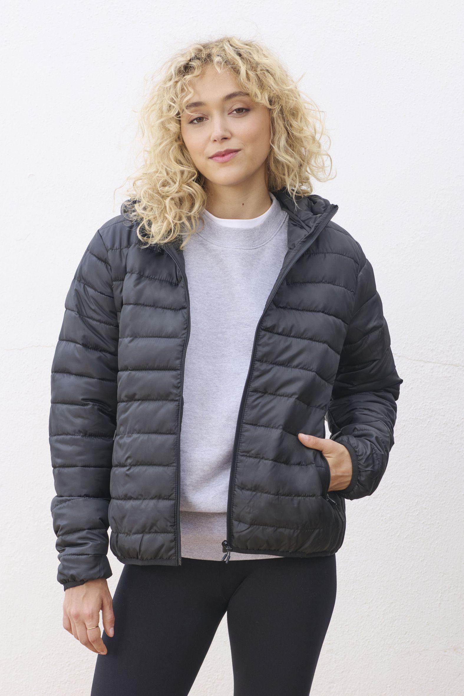 DOUDOUNE LIGHT À CAPUCHE FEMME