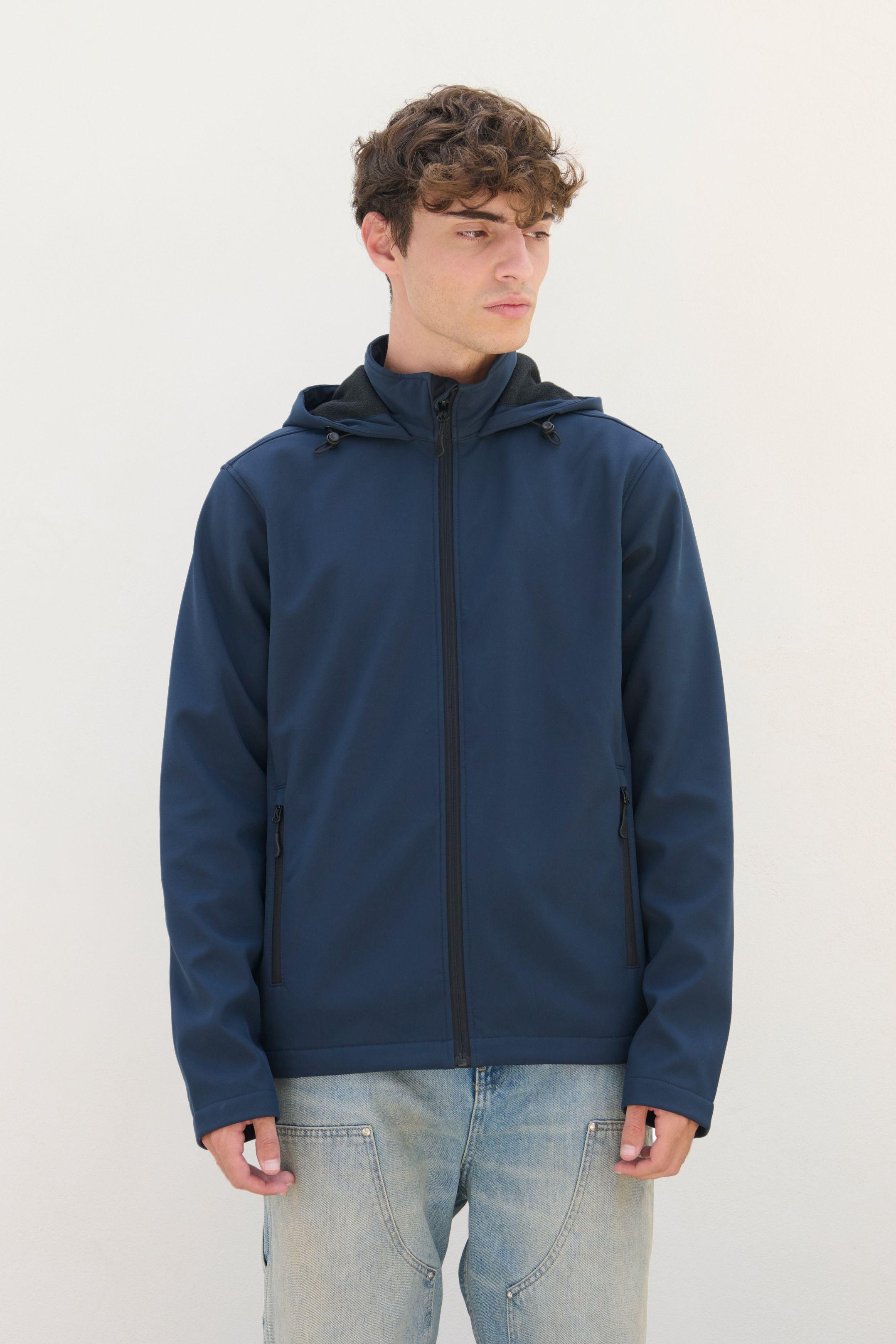 VESTE CAPUCHE SOFTSHELL HOMME