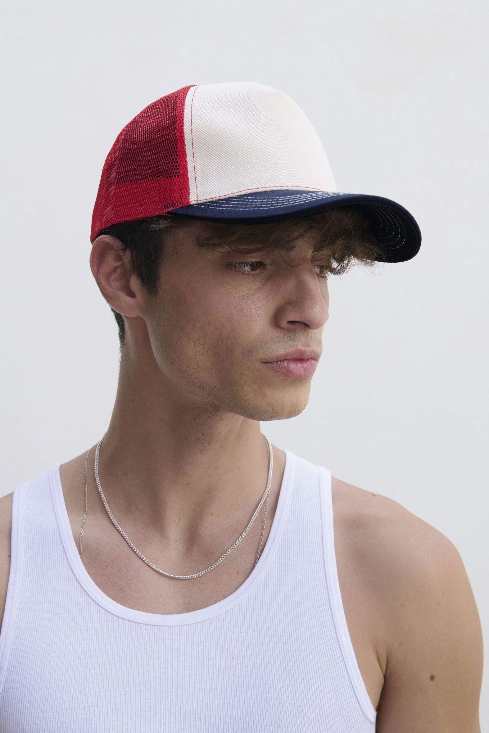 CASQUETTE FILET 5 PANNEAUX