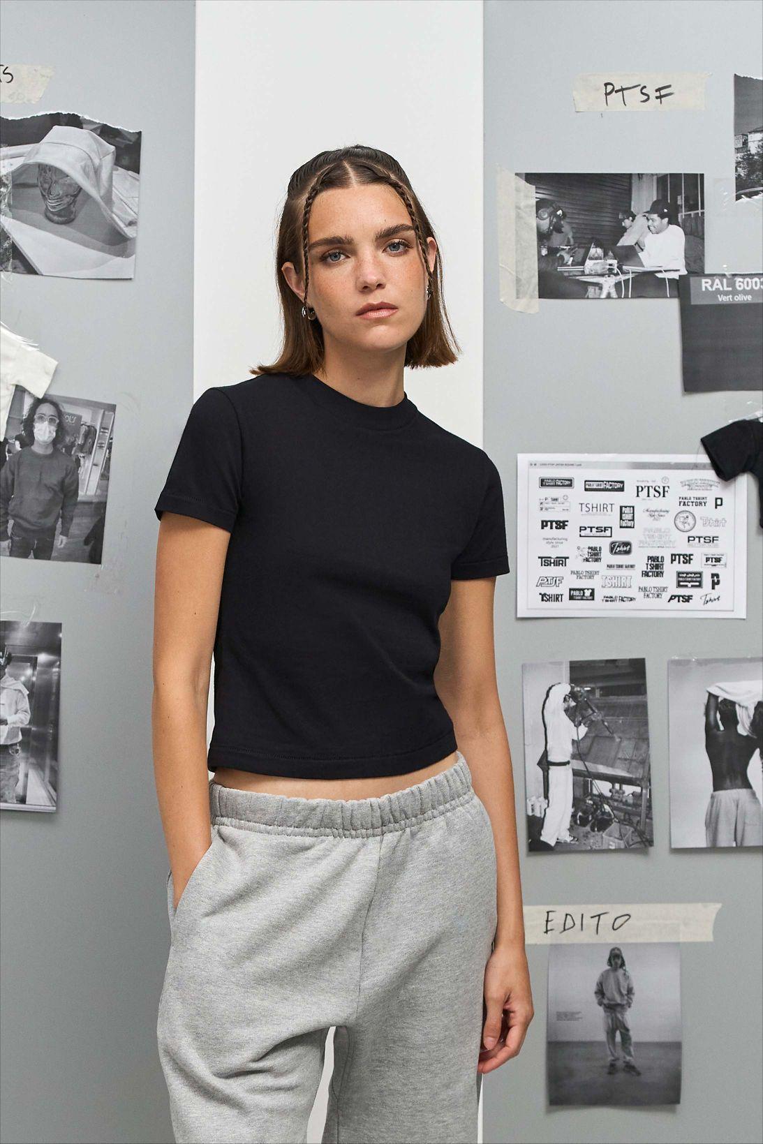 TEE-SHIRT COURT FEMME