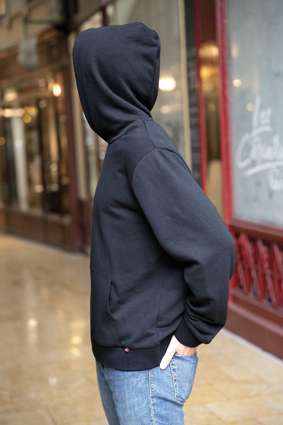 SWEAT-SHIRT CAPUCHE FABRIQUÉ EN FRANCE
