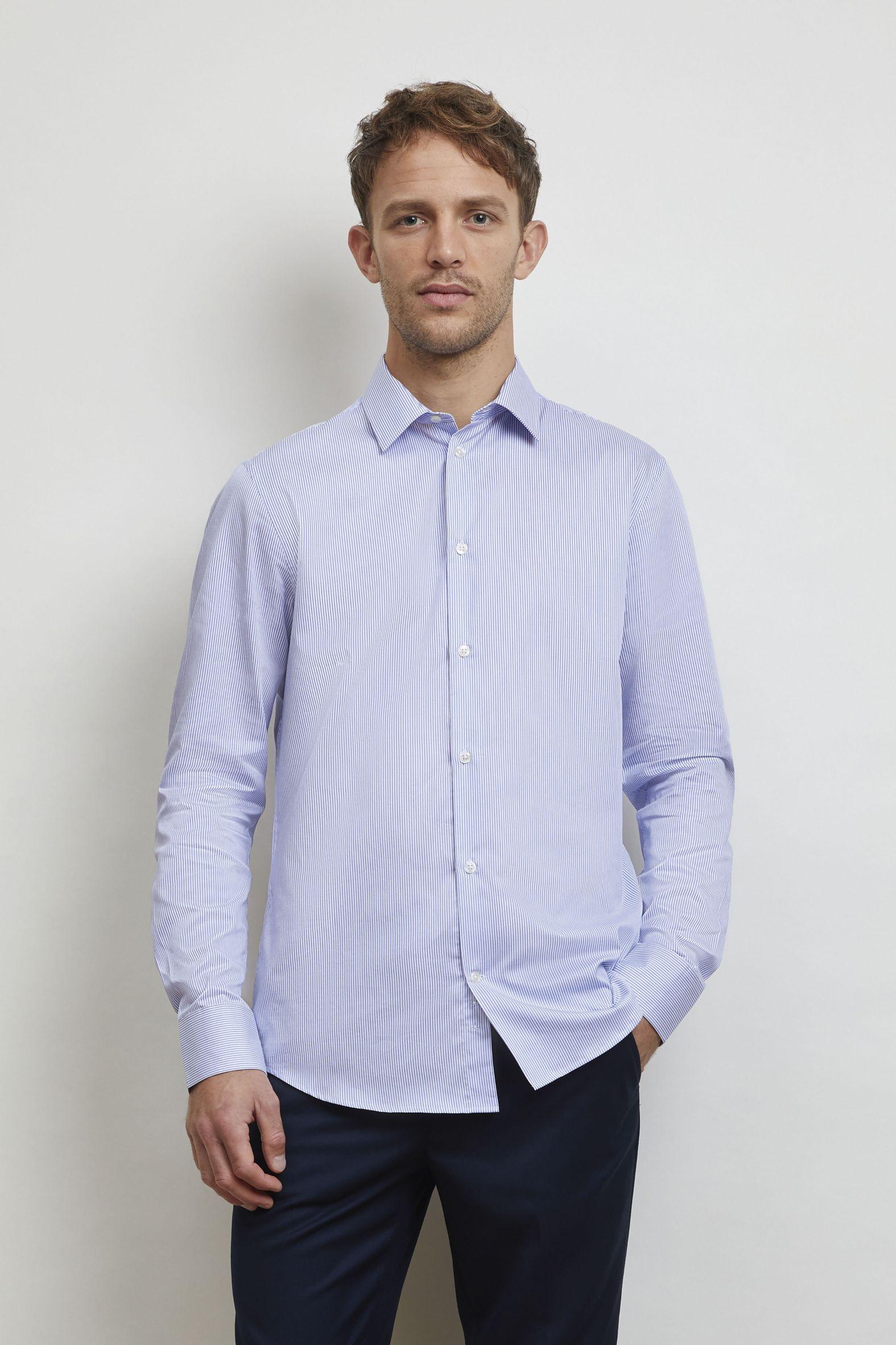 CHEMISE RAYÉE EASY CARE HOMME