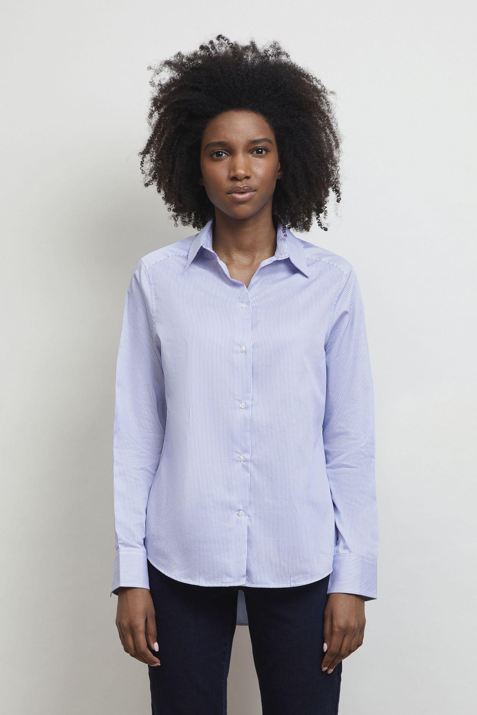 CHEMISE RAYÉE EASY CARE FEMME