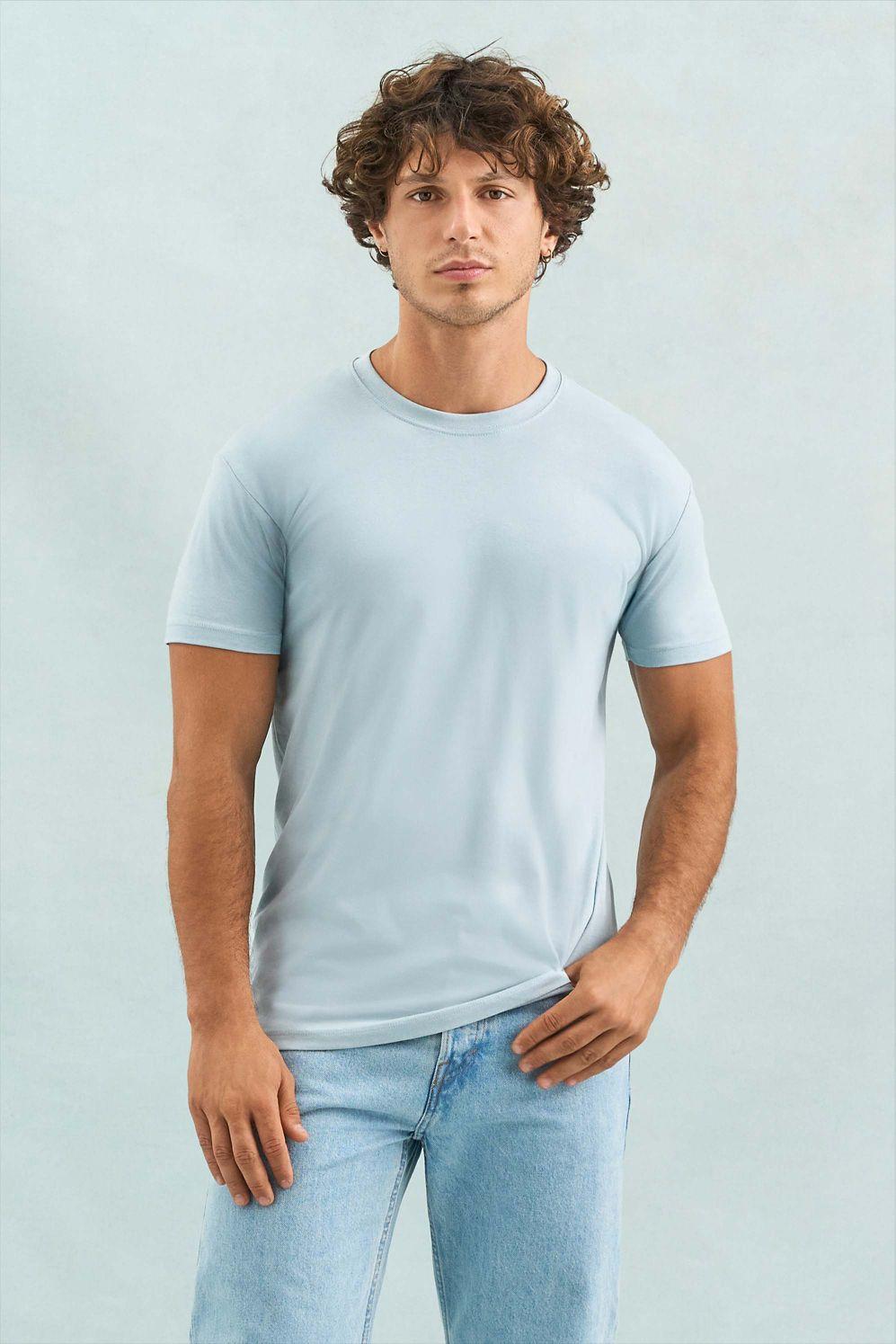 TEE-SHIRT HOMME COL ROND
