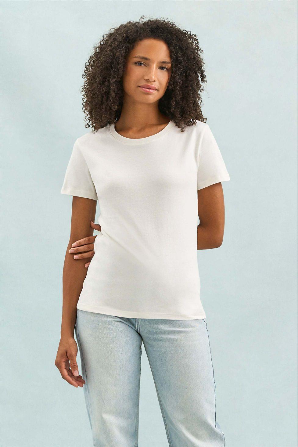 TEE-SHIRT FEMME COL ROND