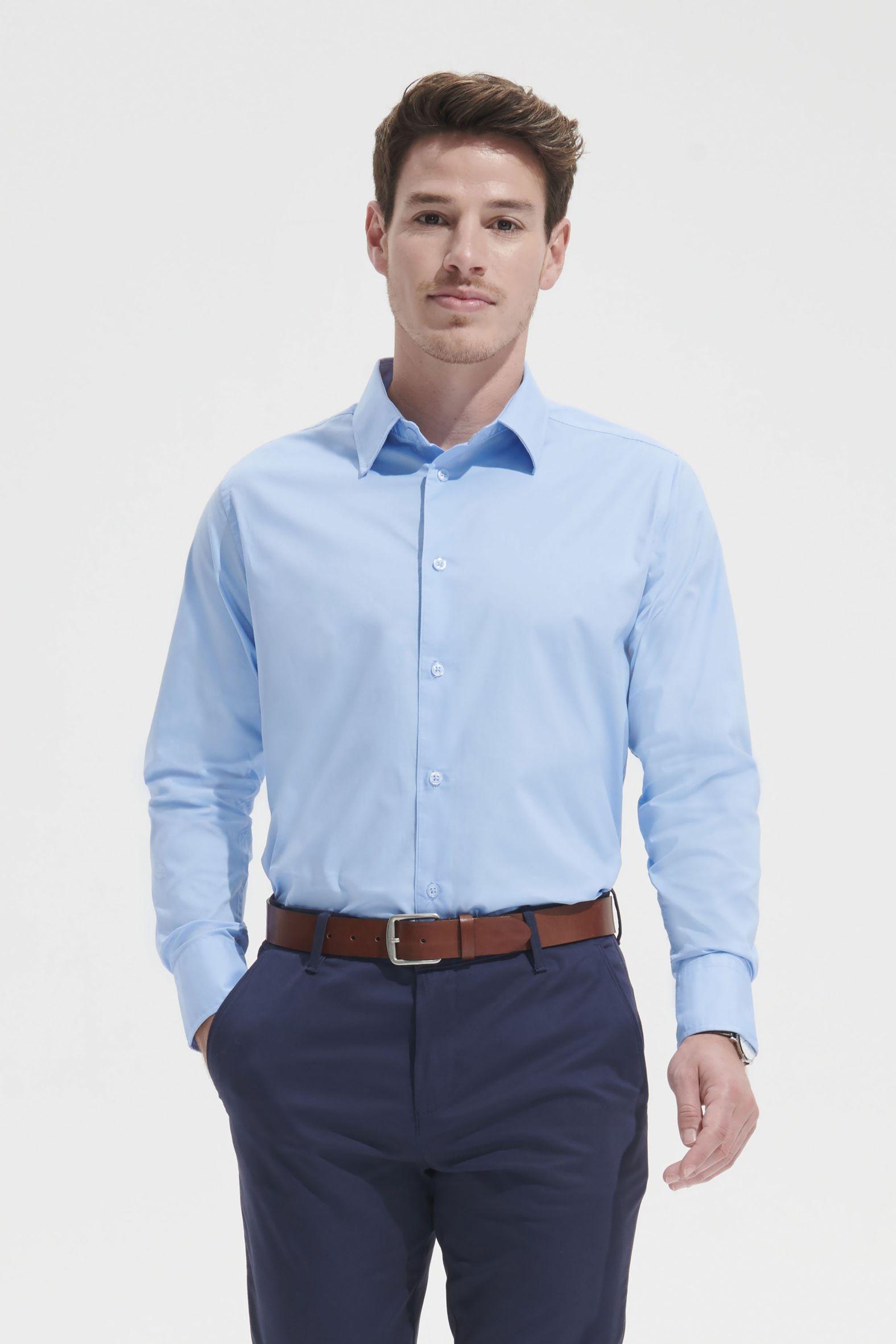CHEMISE HOMME STRETCH MANCHES LONGUES