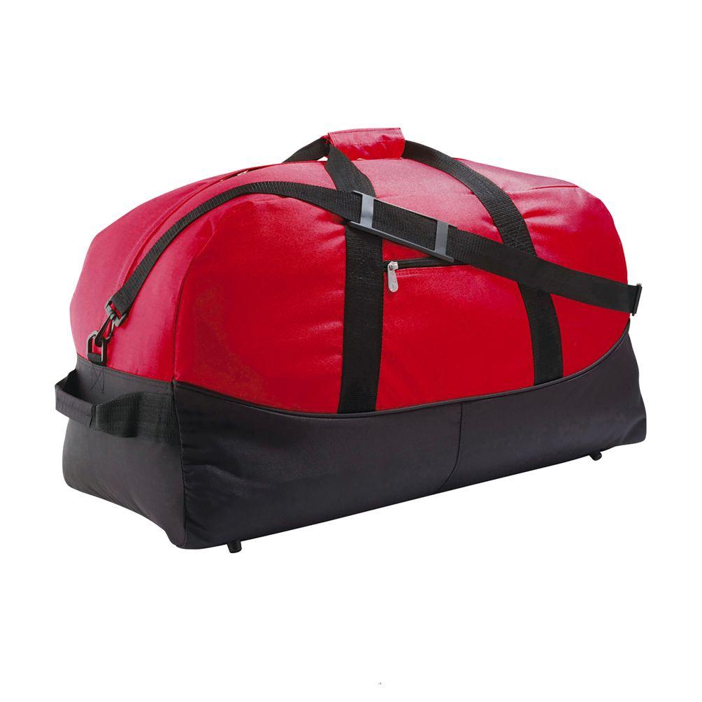 SAC DE VOYAGE/SPORT EN POLYESTER BICOLORE 600D