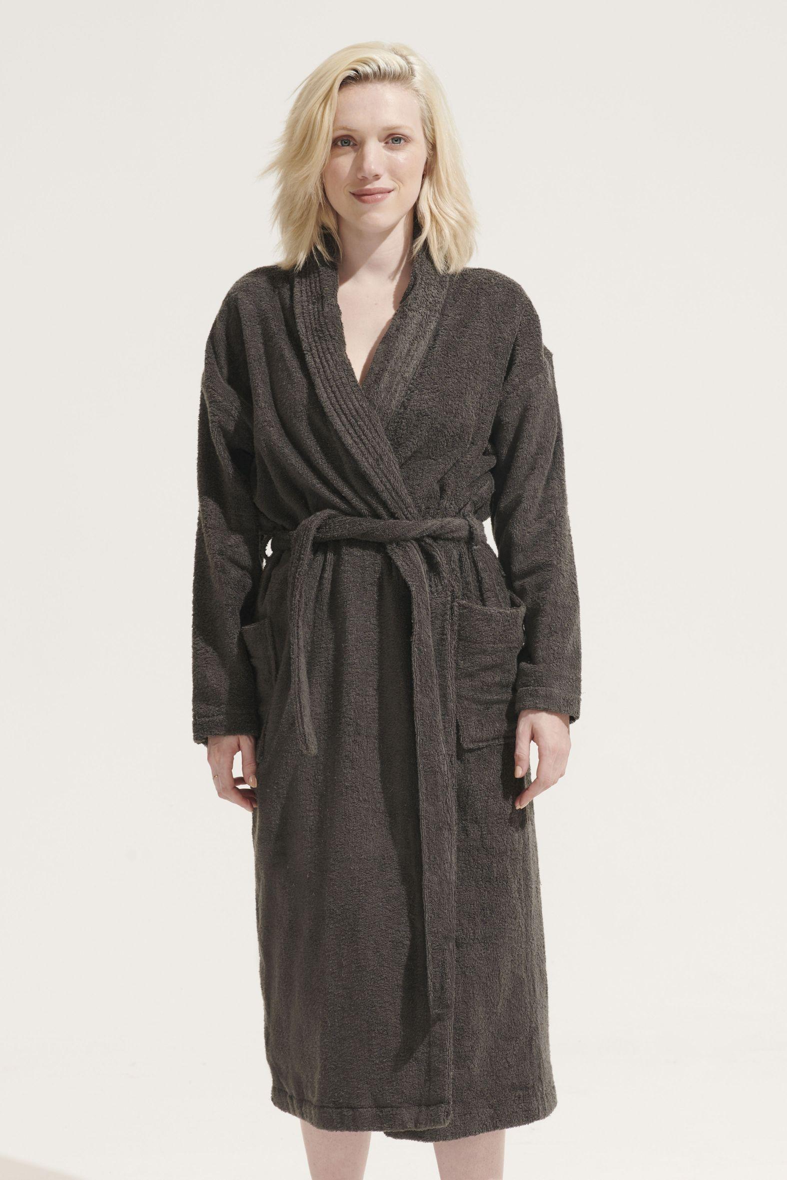 PEIGNOIR UNISEXE COL CHÂLE