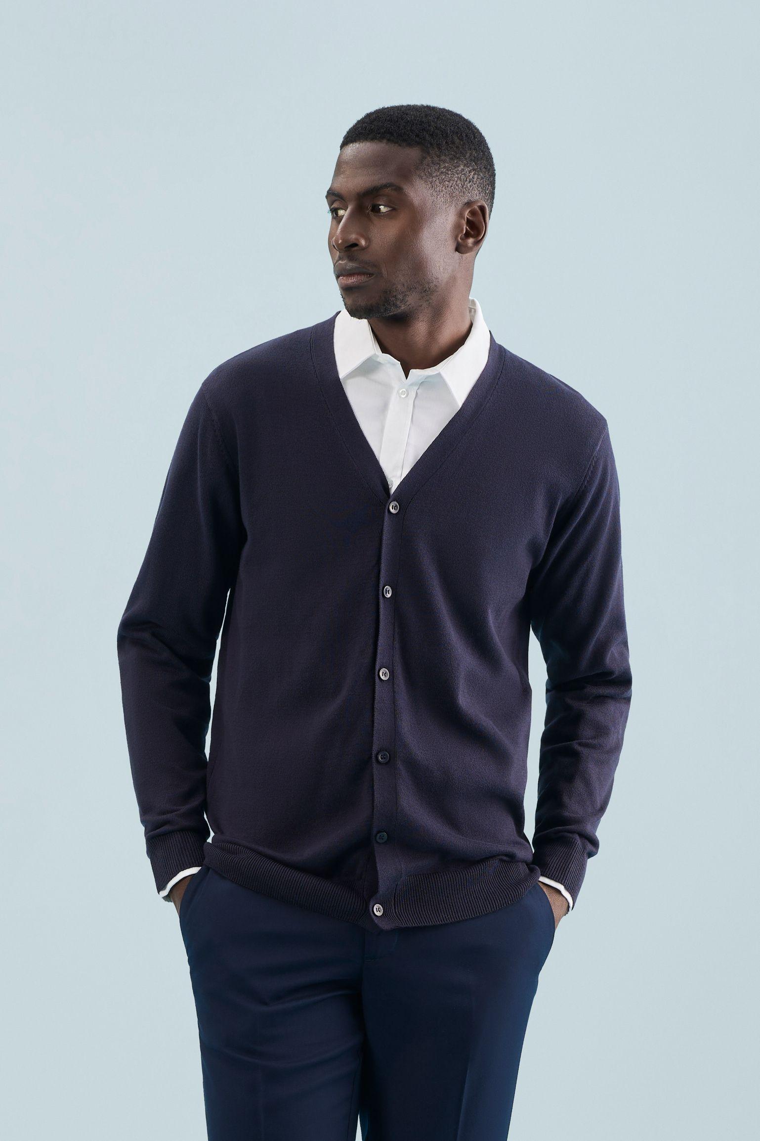 GILET HOMME BOUTONNÉ COL V