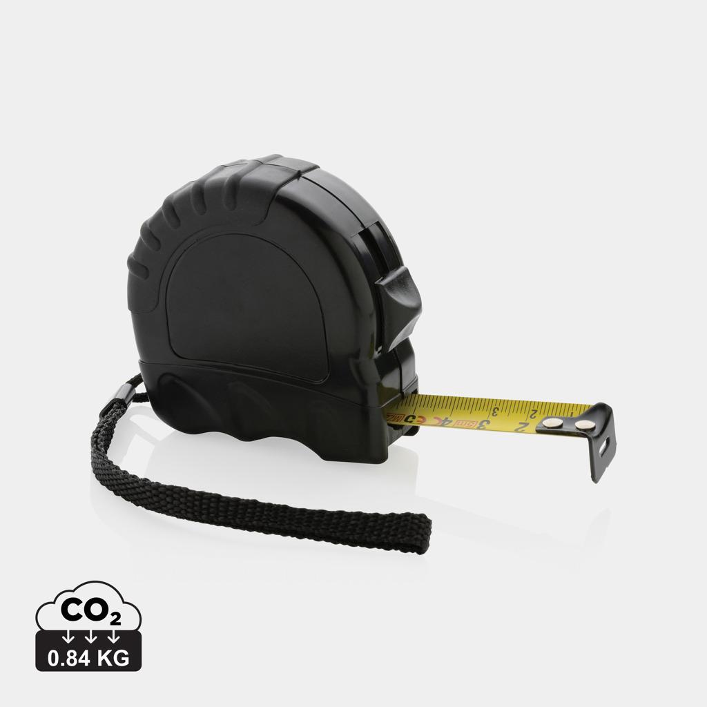 Mètre ruban 5M/19 mm en plastique recyclé RCS