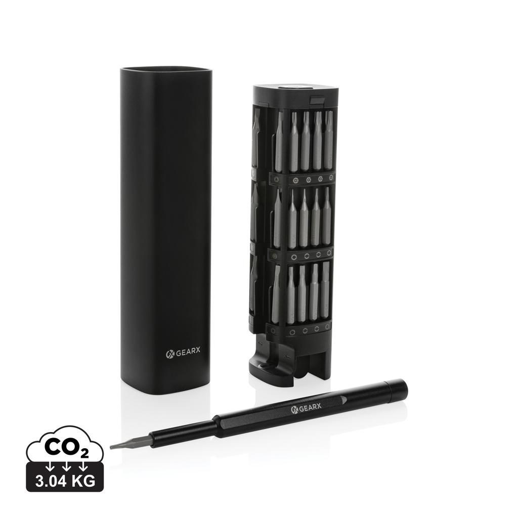 Set de tournevis 46 pcs en aluminium recyclé RCS Gear X