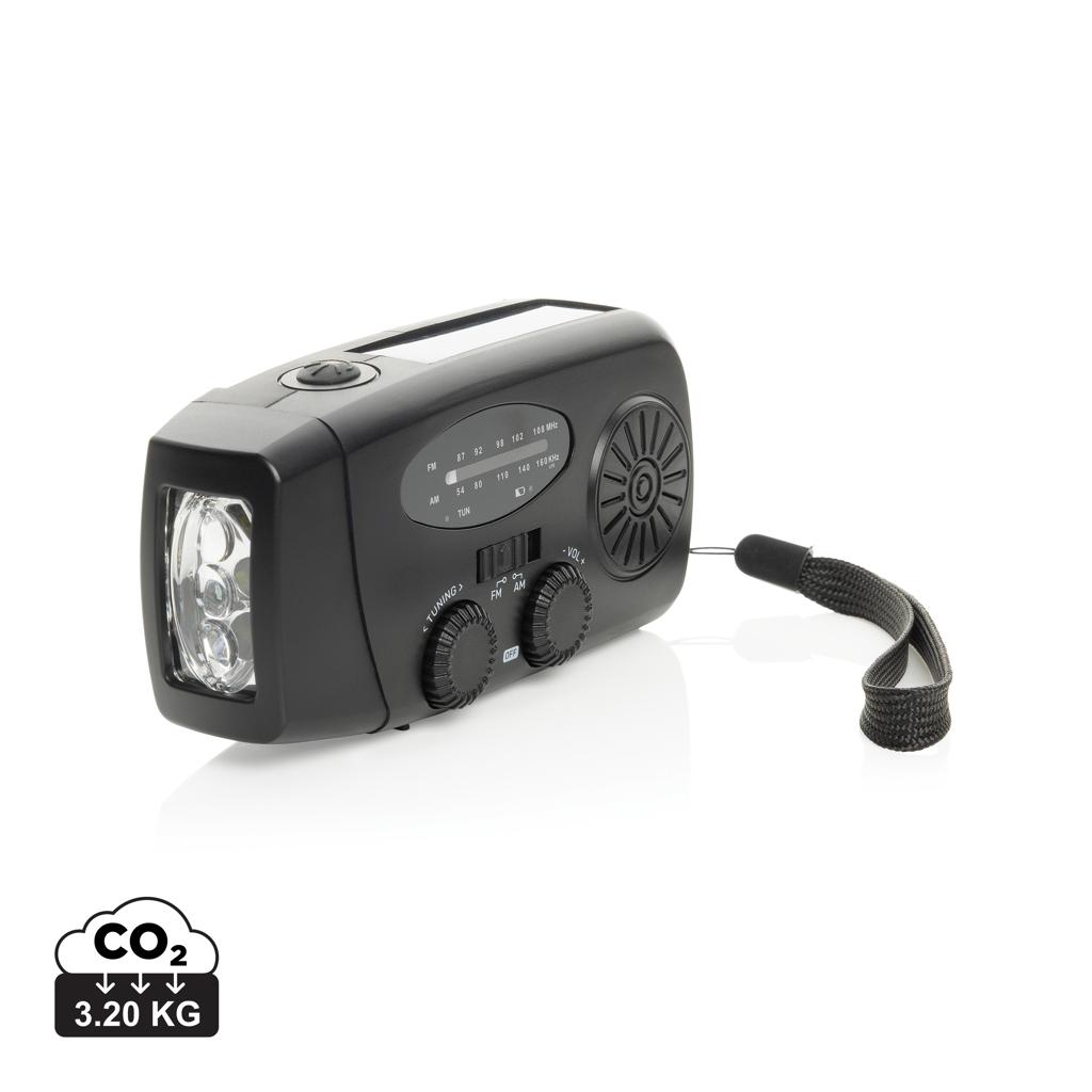 Radio d'urgence en plastique recyclé RCS RescueWave