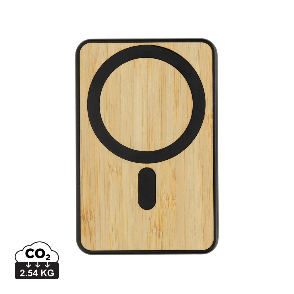 Powerbank 5000mAh et 5W en bambou et ABS RCS Zen