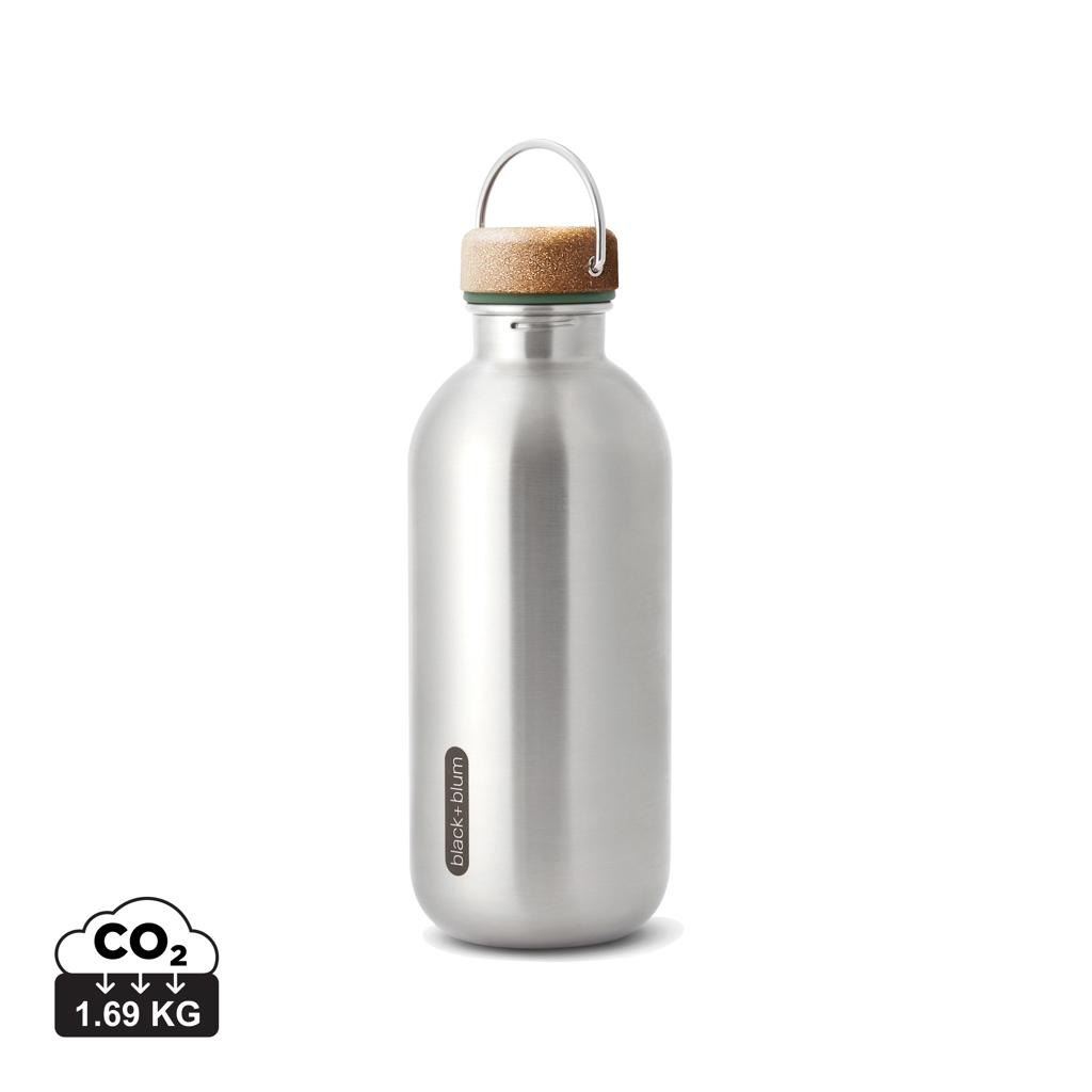 Bouteille d'eau 600ml en acier Black+Blum